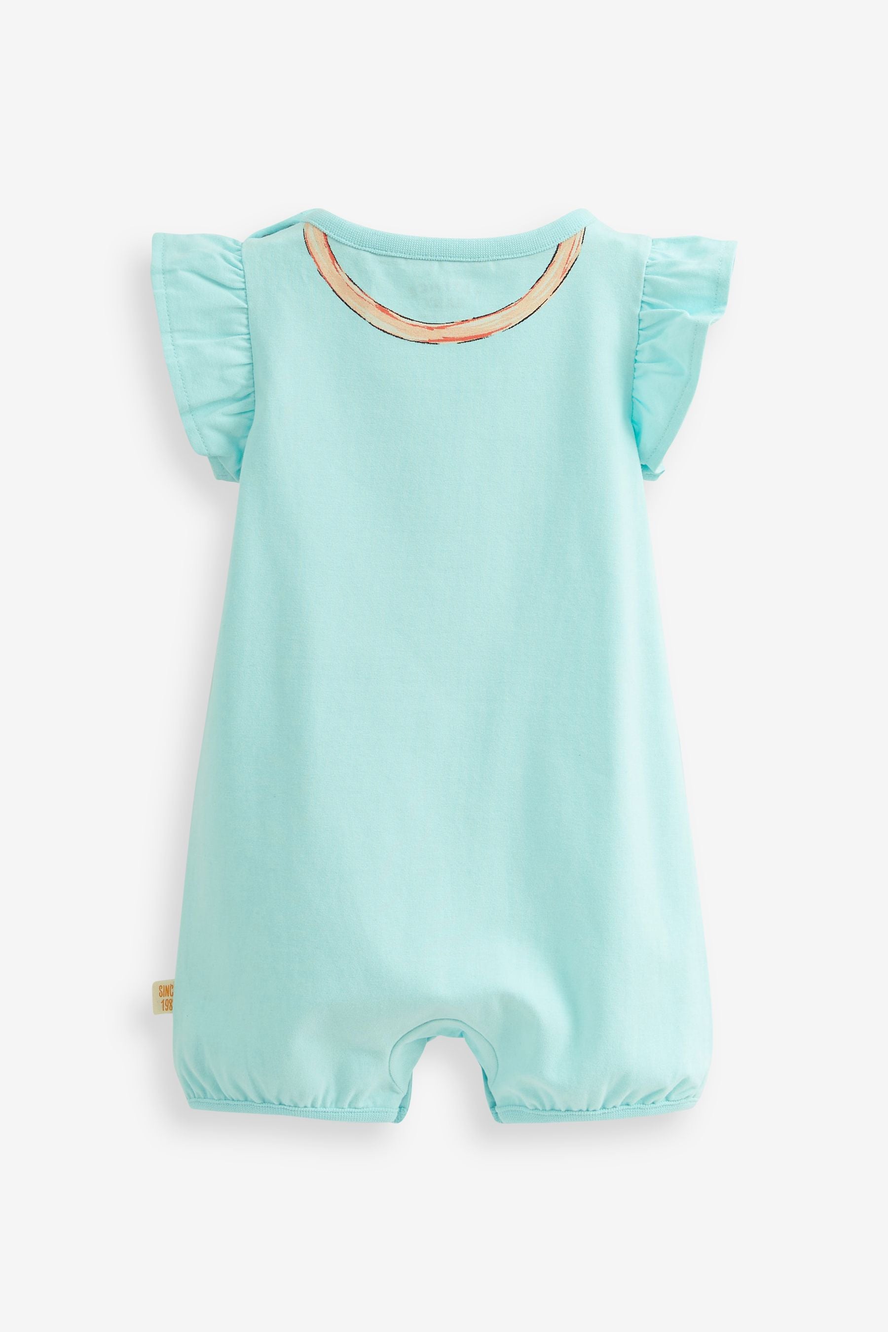 Blue FatFace Baby Crew Animal Romper