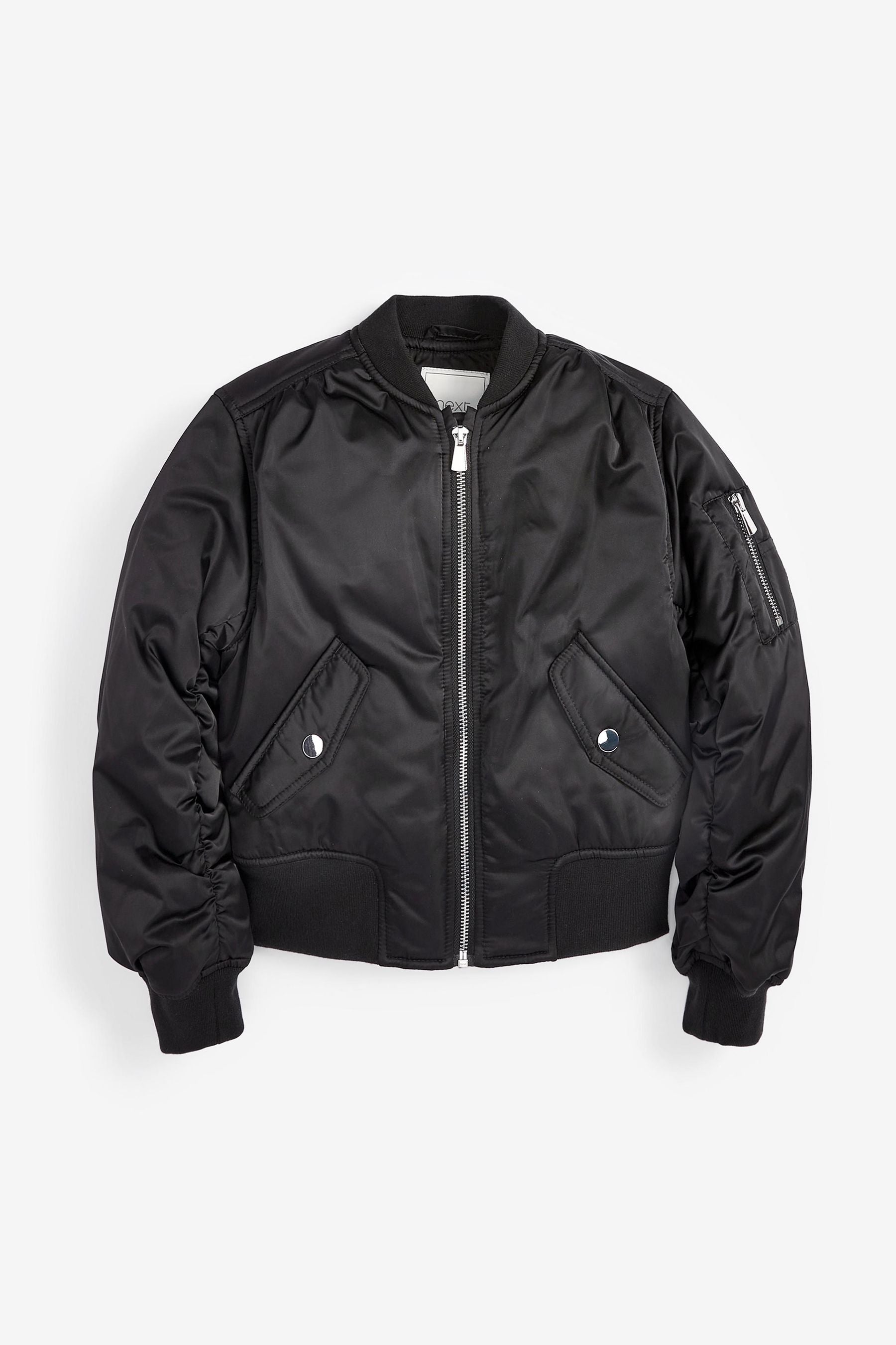 Black Bomber Jacket (2-16yrs)