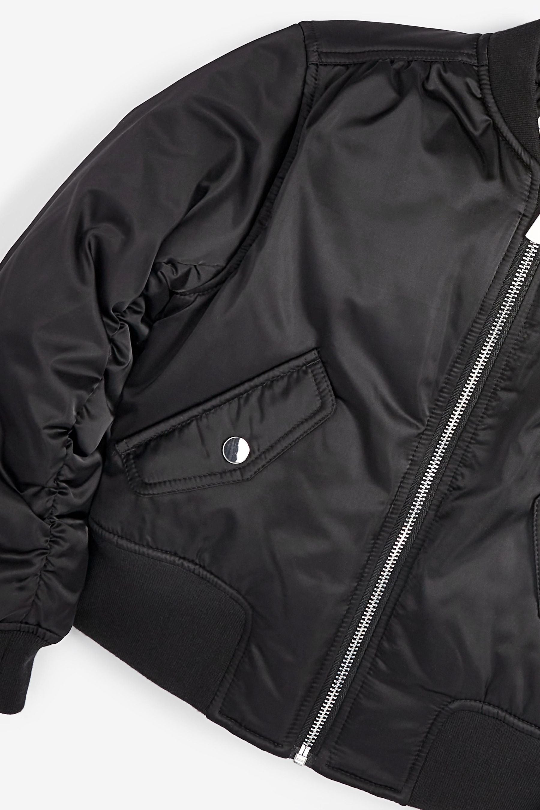 Black Bomber Jacket (2-16yrs)