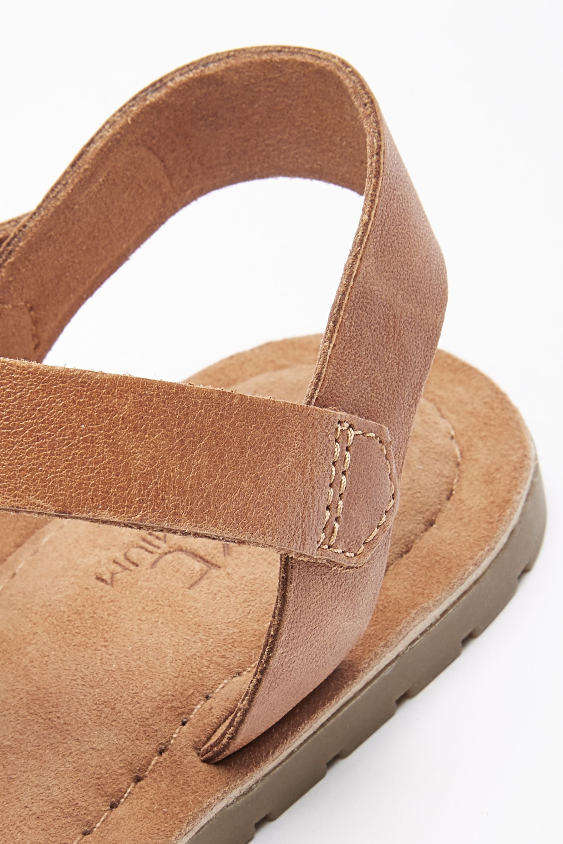 Tan Brown Premium Woven Leather Sandals