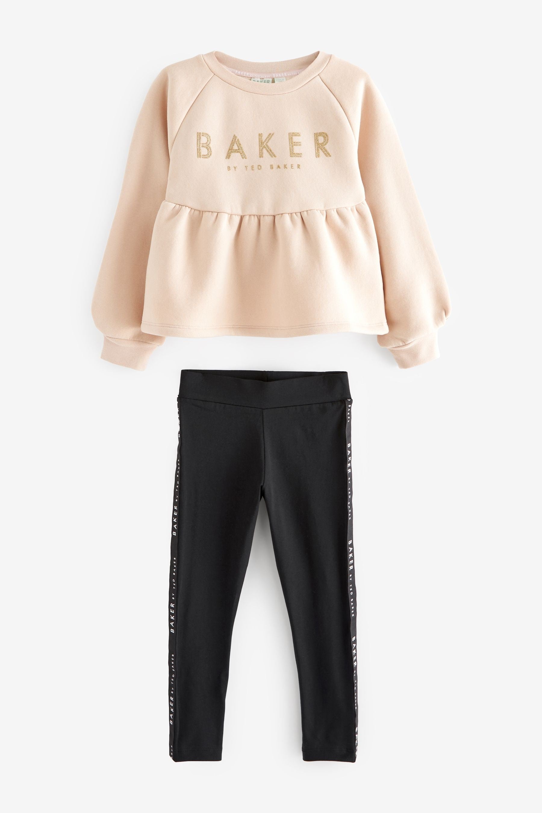 Stone Baker by Ted Baker (12-18mths- 13yrs) Peplum Sweater And Legging Set