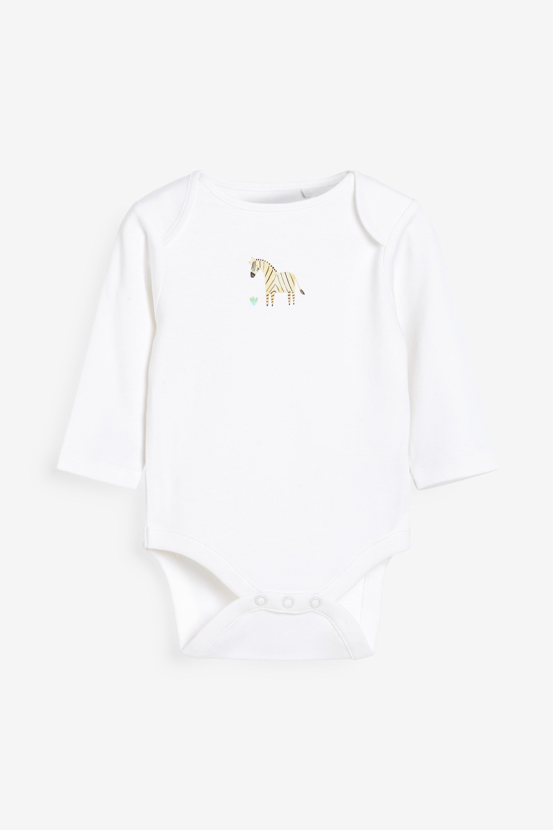 White Character Baby 7 Pack Long Sleeve Bodysuits (0mths-3yrs)