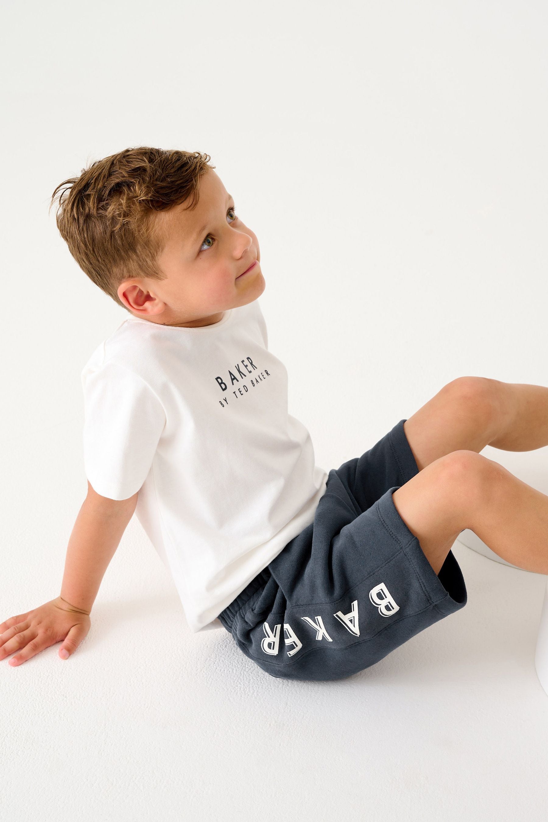 Navy Baker by Ted Baker T-Shirt and Sweat Short Set