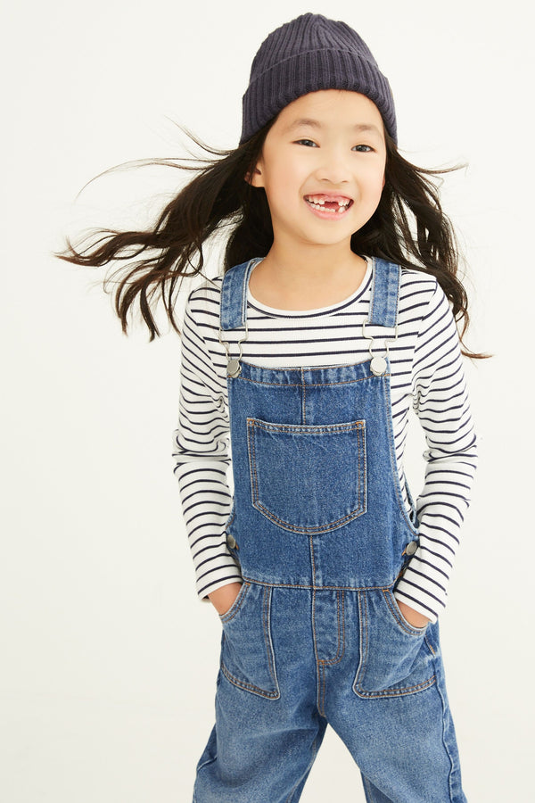 Blue Denim Dungarees (3-16yrs)