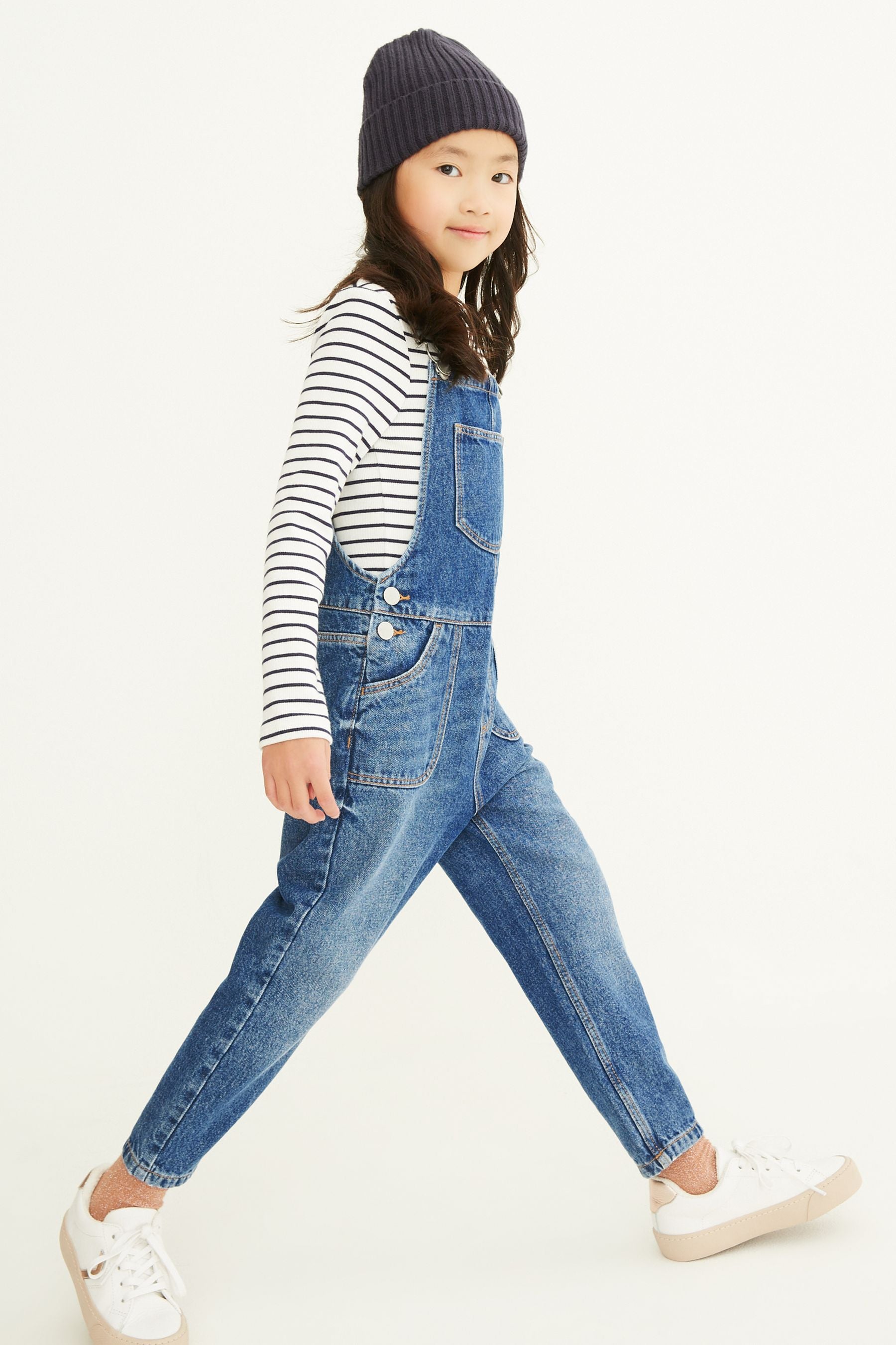 Blue Denim Dungarees (3-16yrs)