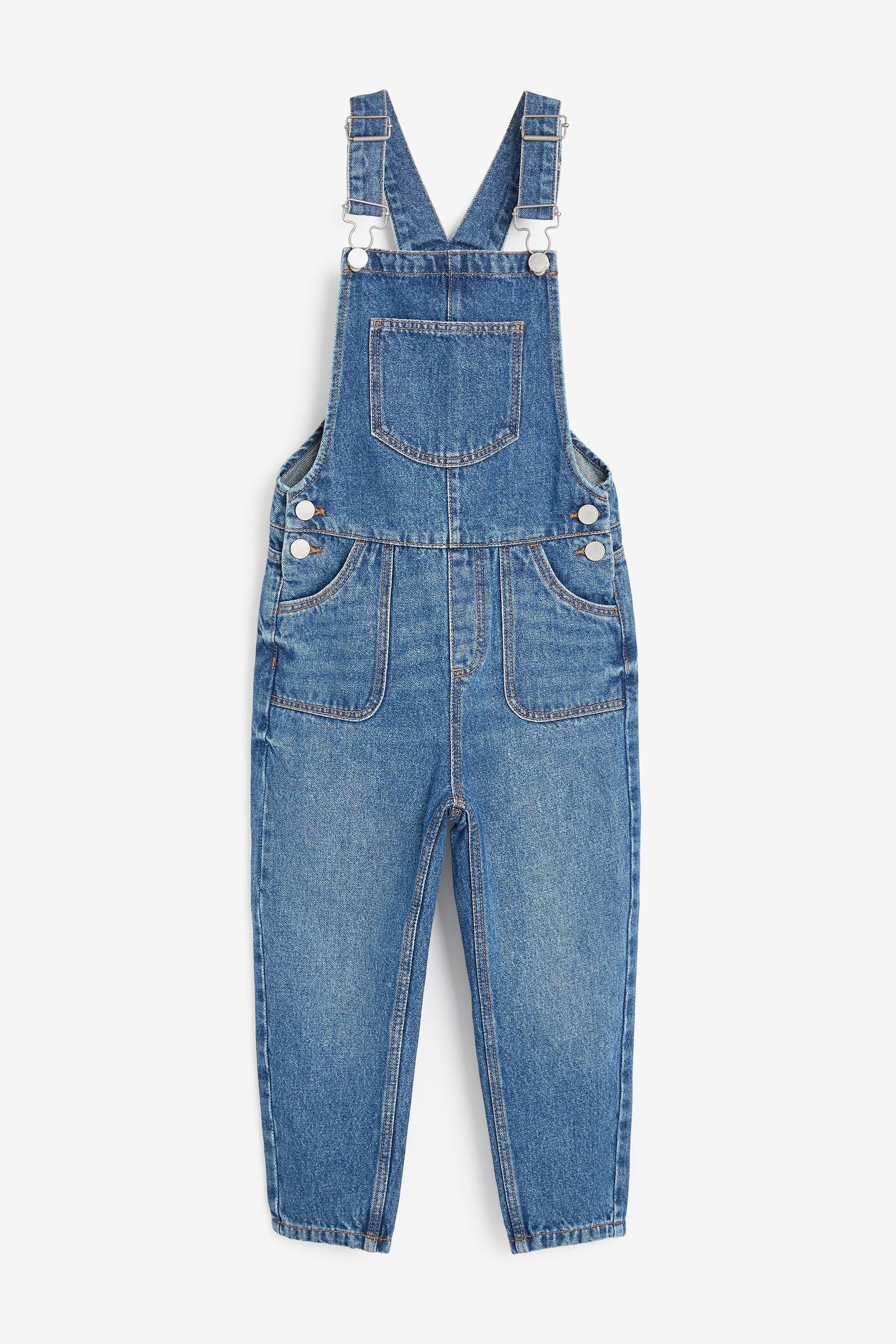 Blue Denim Dungarees (3-16yrs)