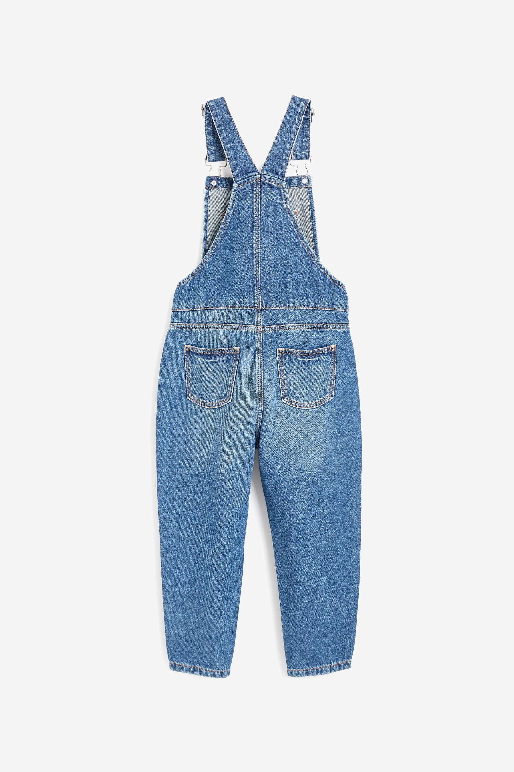 Blue Denim Dungarees (3-16yrs)