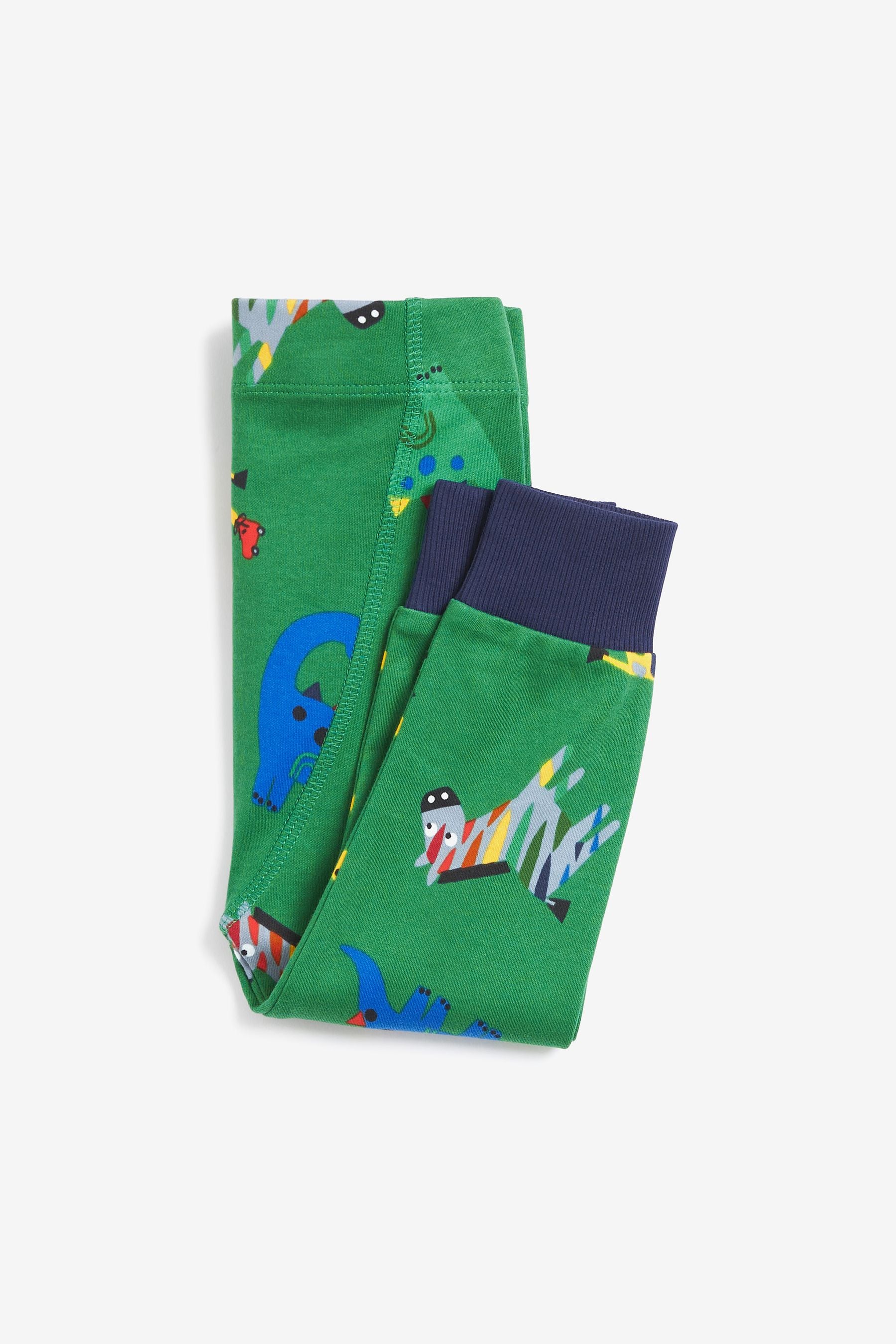 Blue/Green/Yellow Animals Snuggle Pyjamas 3 Pack (9mths-8yrs)