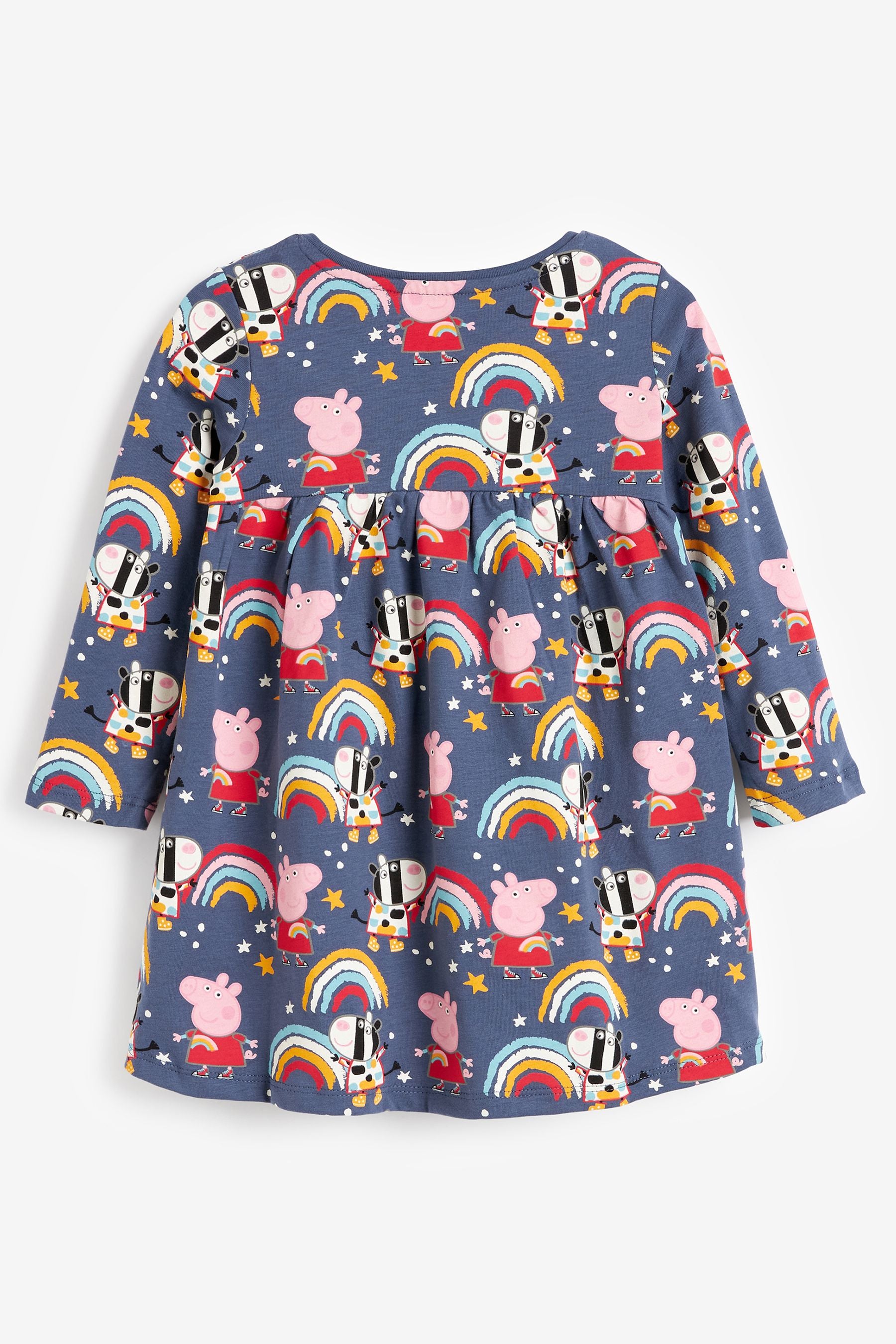 Blue Denim Peppa Pig Jersey Dress (3mths-7yrs)