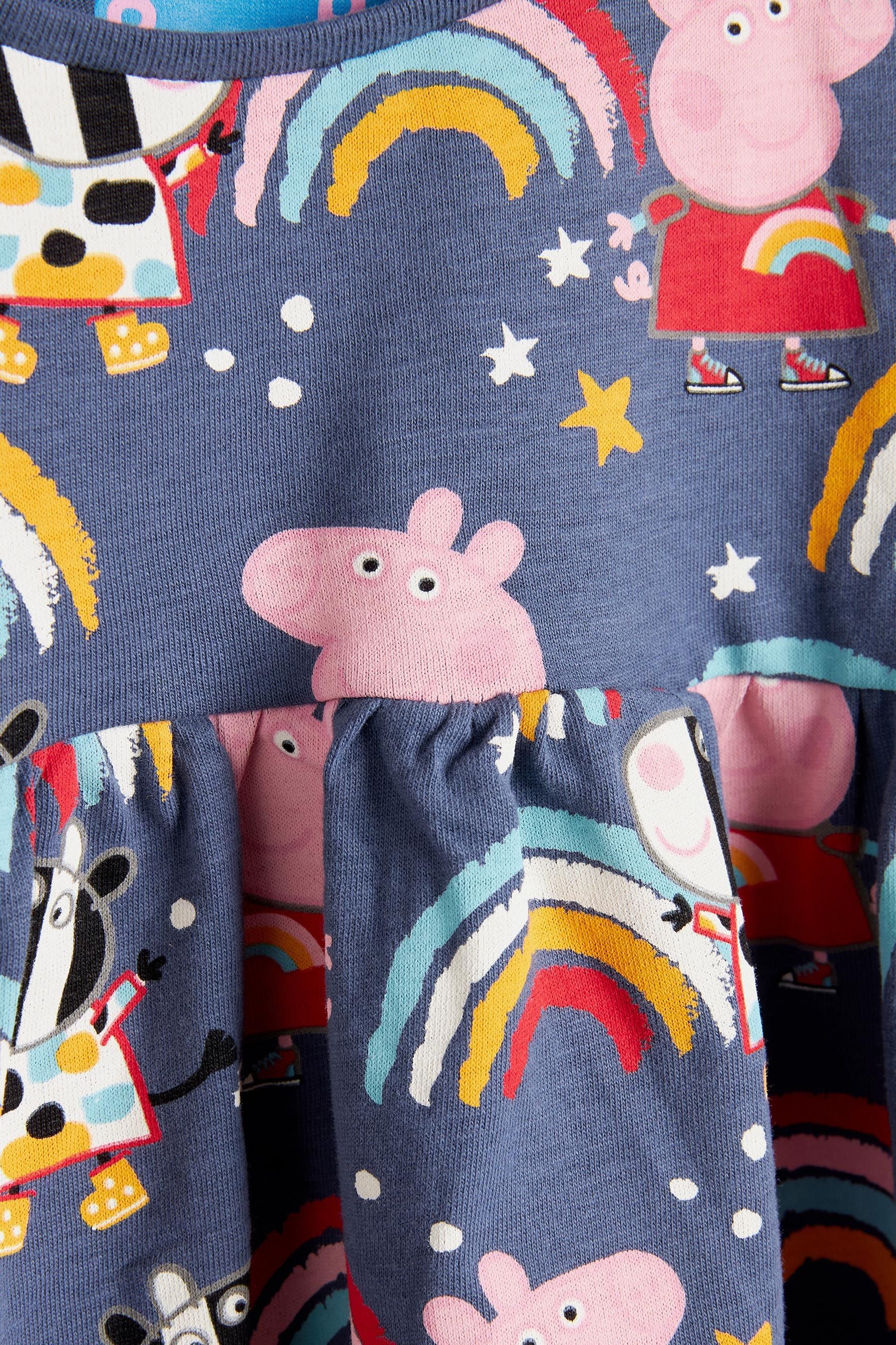 Blue Denim Peppa Pig Jersey Dress (3mths-7yrs)