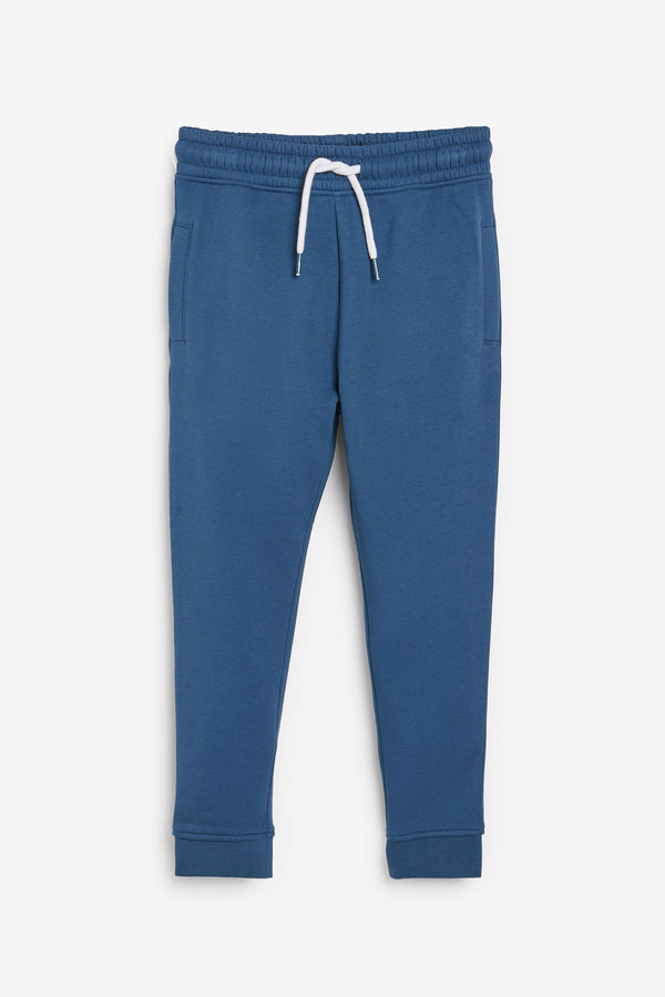 Mid Blue Cuffed Joggers (3-16yrs)