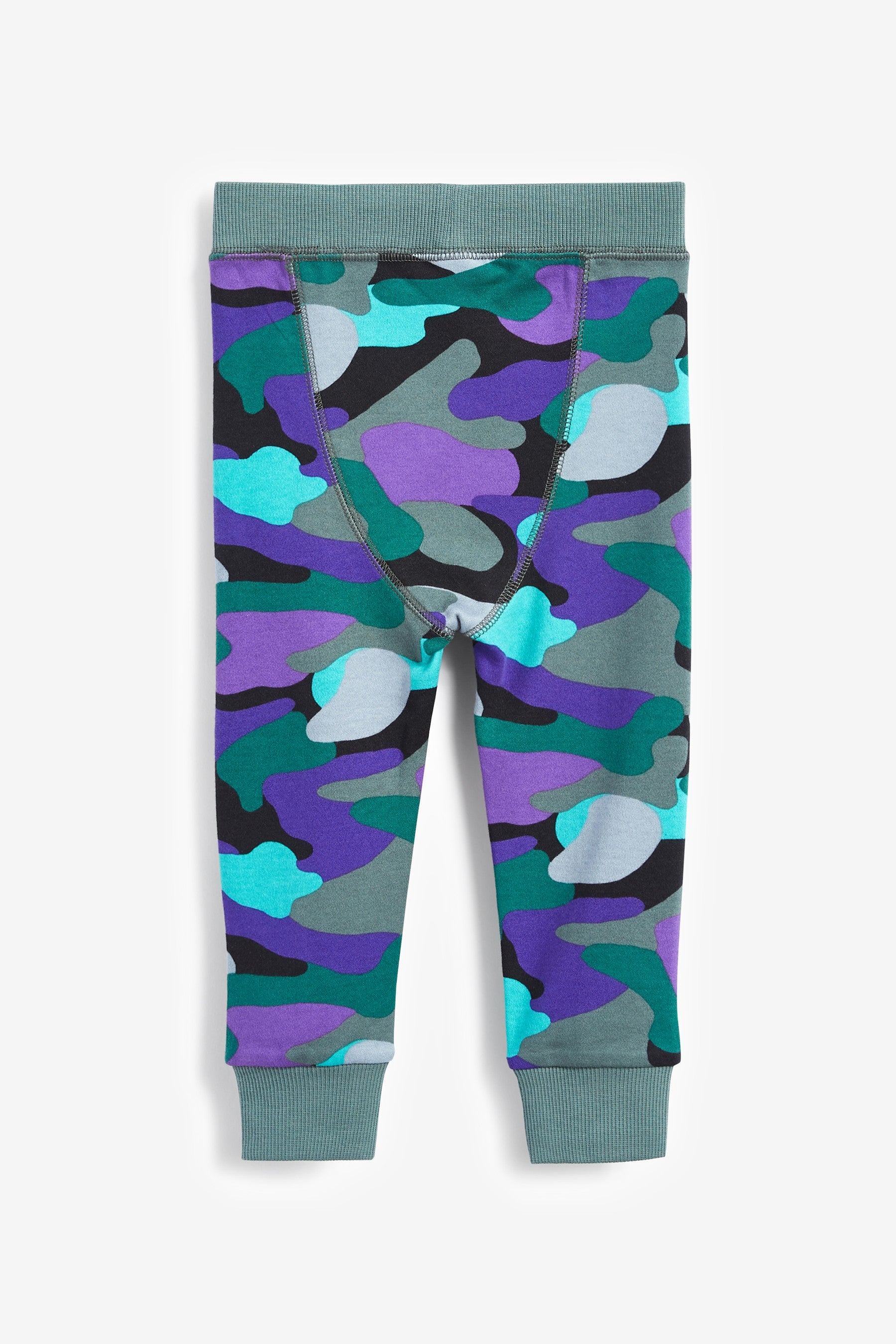 Grey/Green/Purple Camo 3 Pack Snuggle Pyjamas (9mths-12yrs)