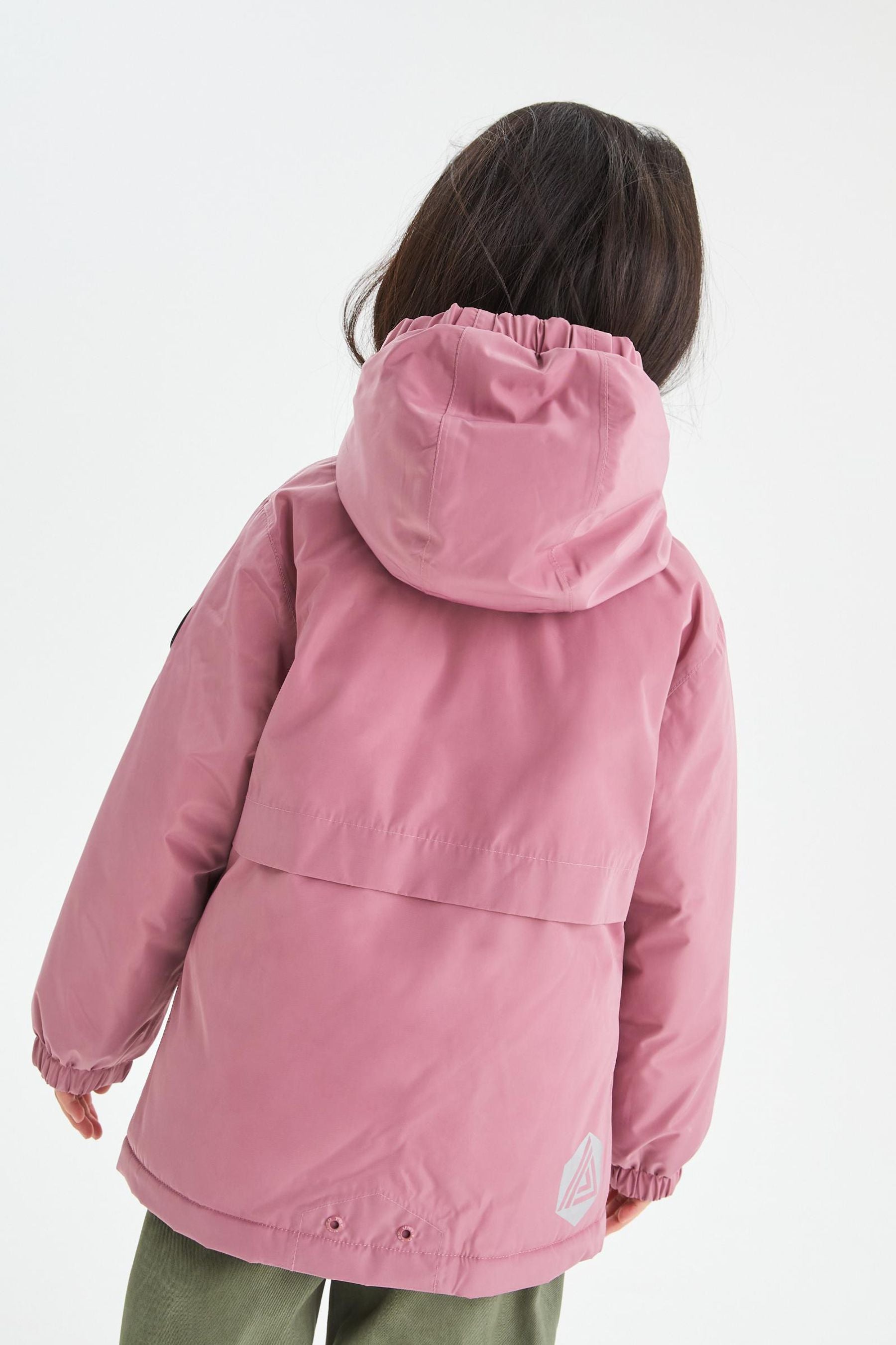 Pink Waterproof Midweight Coat (3-16yrs)