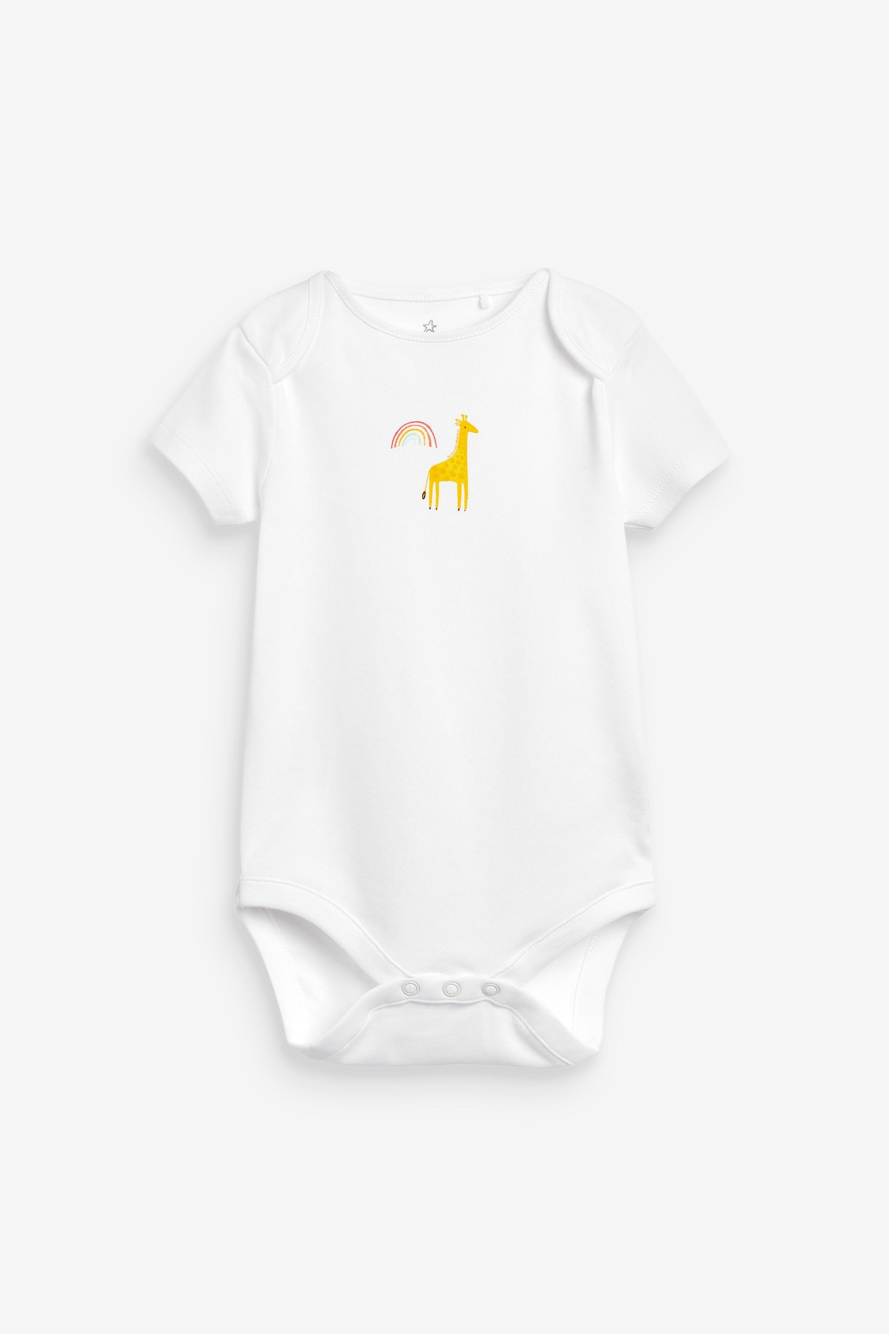 White Character Baby 10 Pack Short Sleeve Bodysuits (0mths-3yrs)