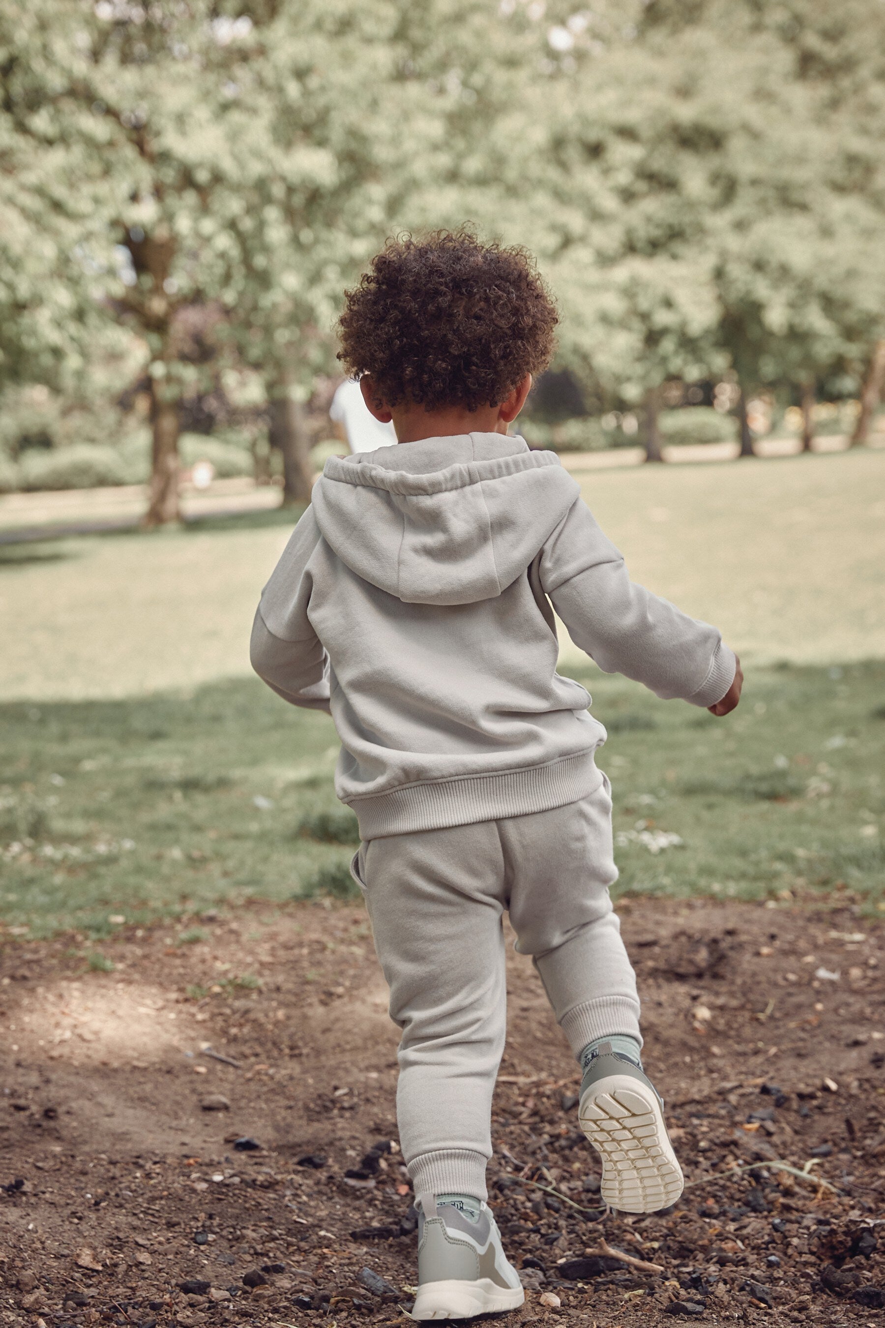 Pale Grey Soft Touch Jersey Hoodie (3mths-7yrs)