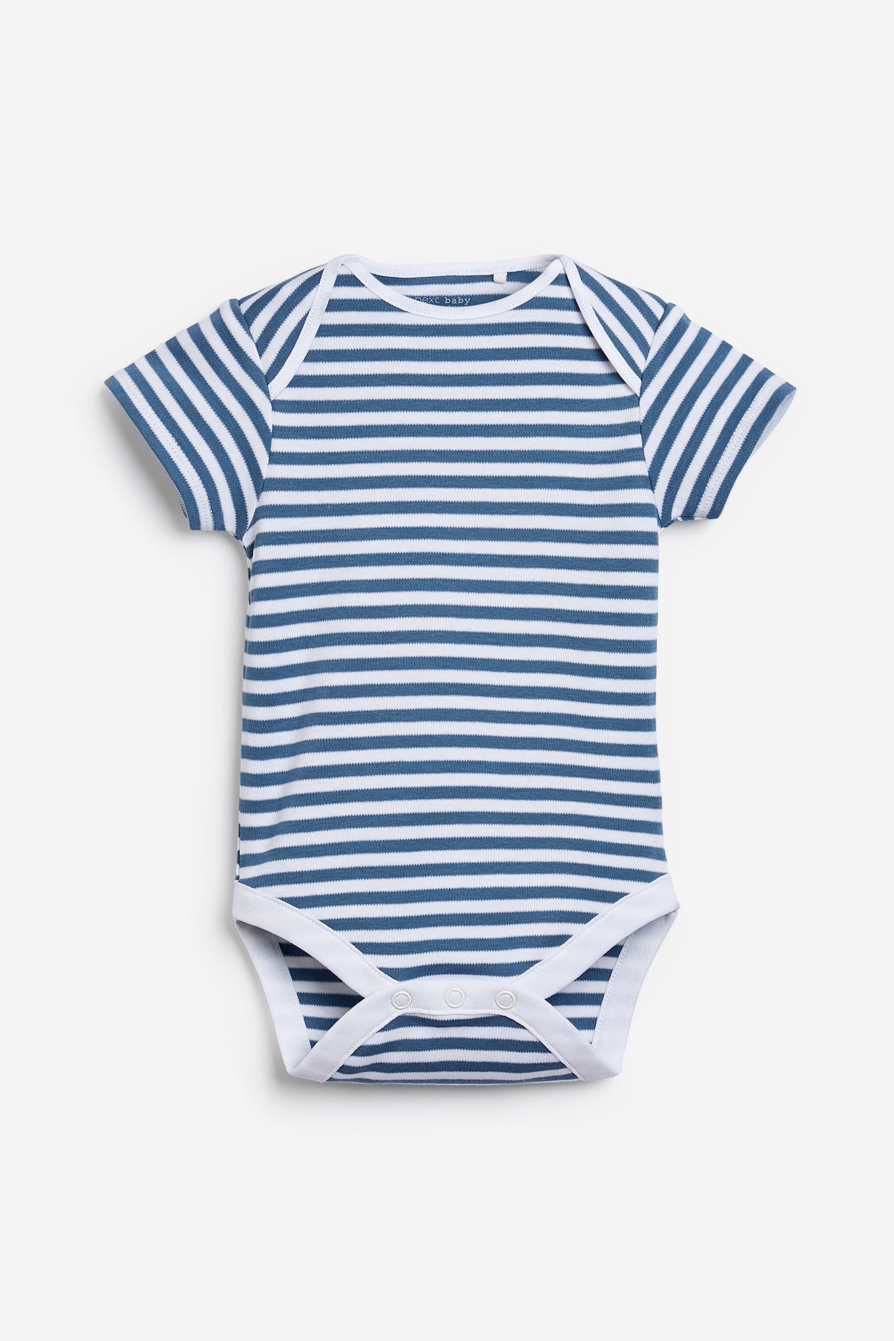 Teal Blue Baby 10 Pack Short Sleeve Bodysuits (0mths-3yrs)