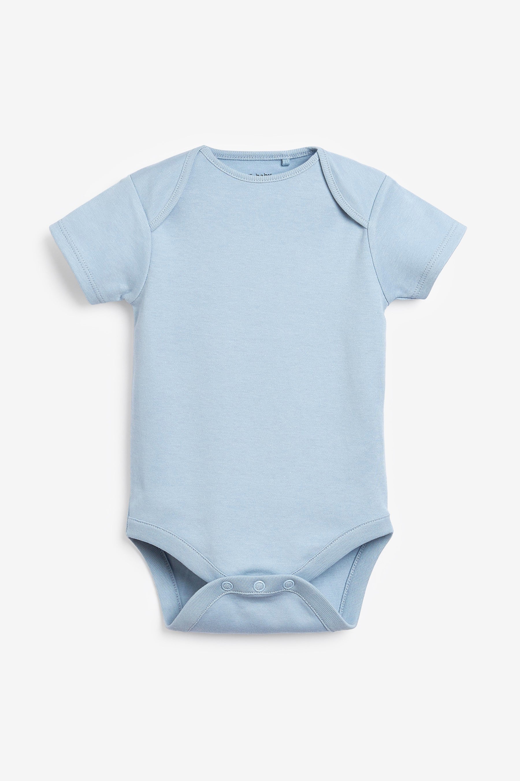 Teal Blue Baby 10 Pack Short Sleeve Bodysuits (0mths-3yrs)