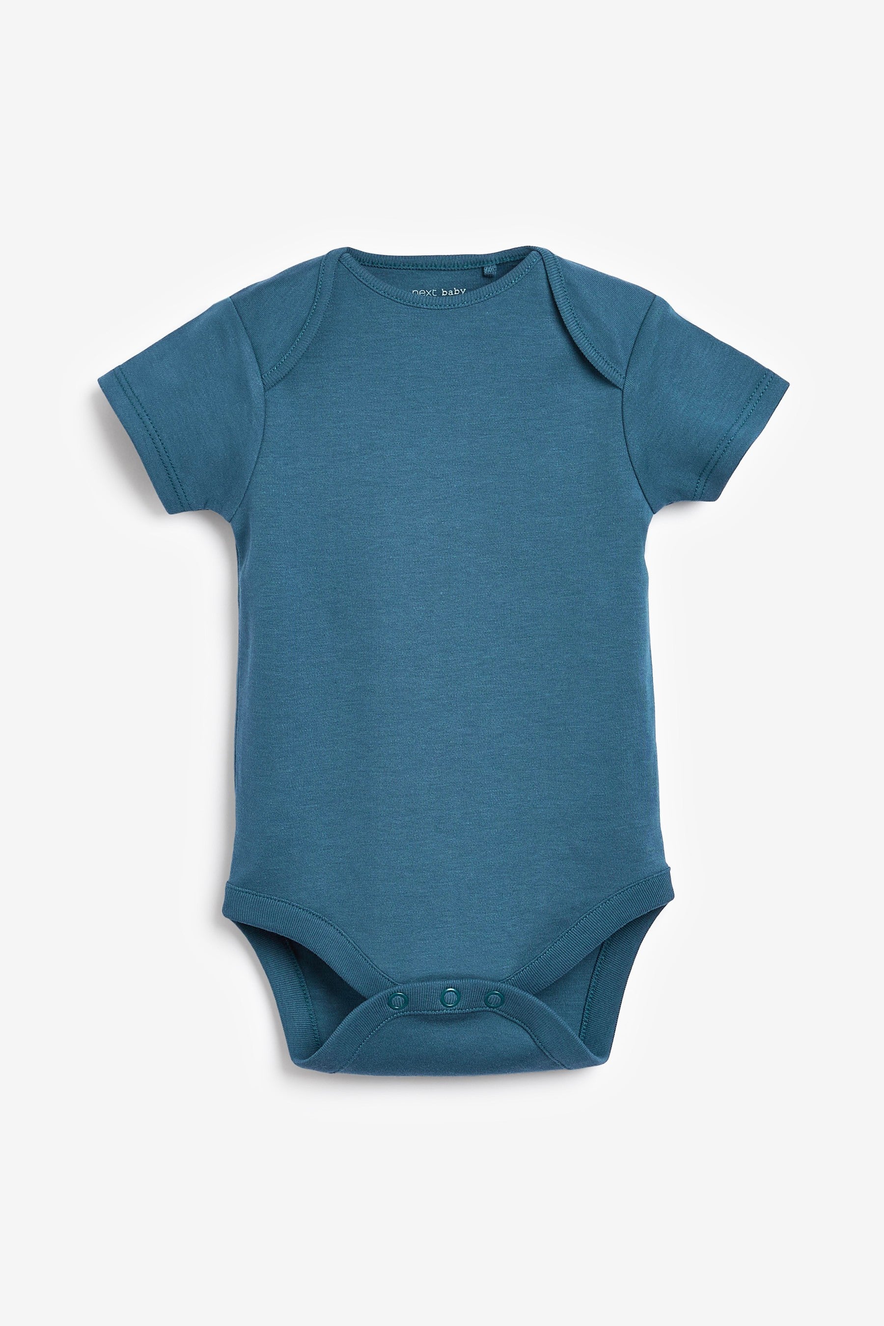 Teal Blue Baby 10 Pack Short Sleeve Bodysuits (0mths-3yrs)