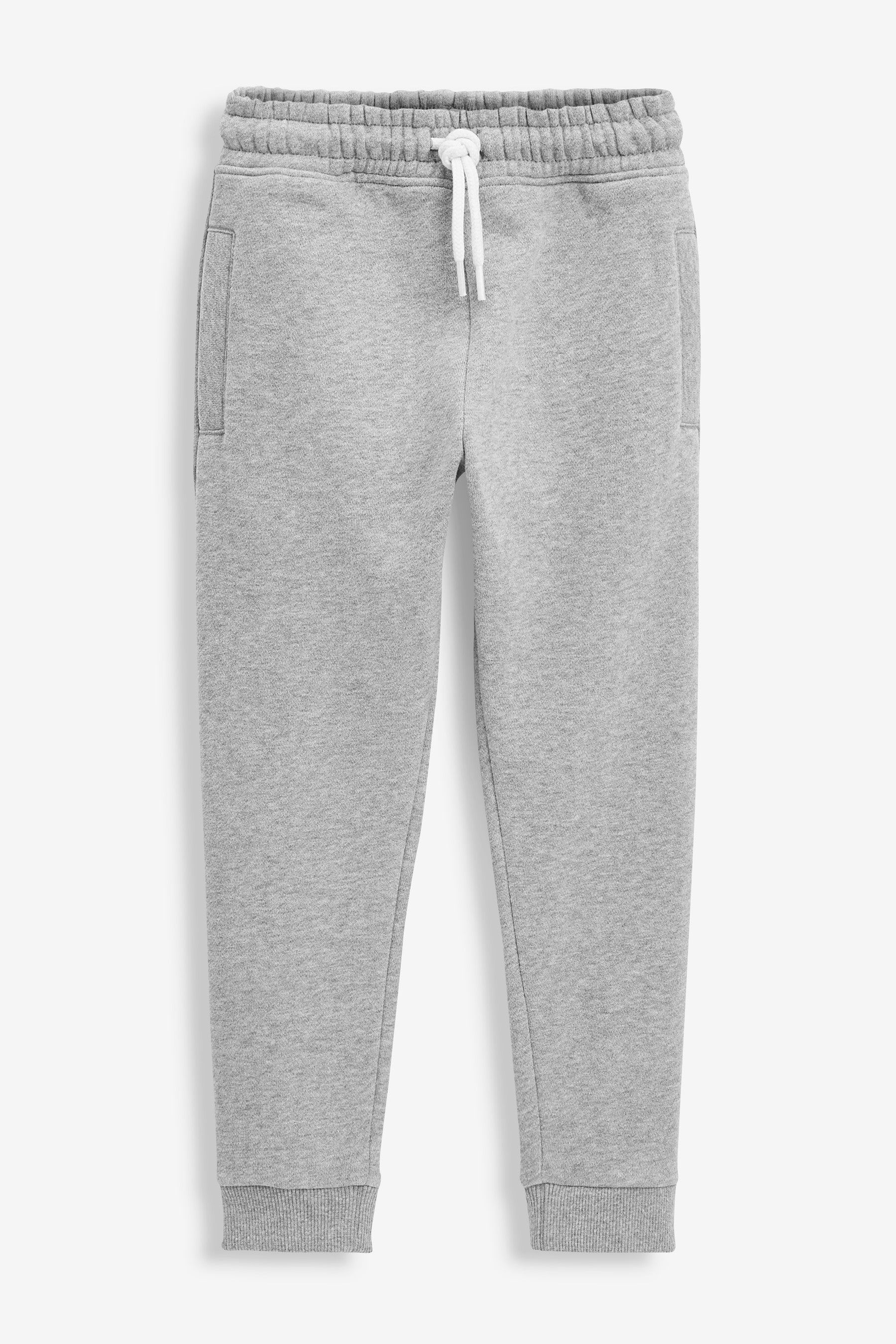 Grey Marl Super Sueded Joggers (3-16yrs)