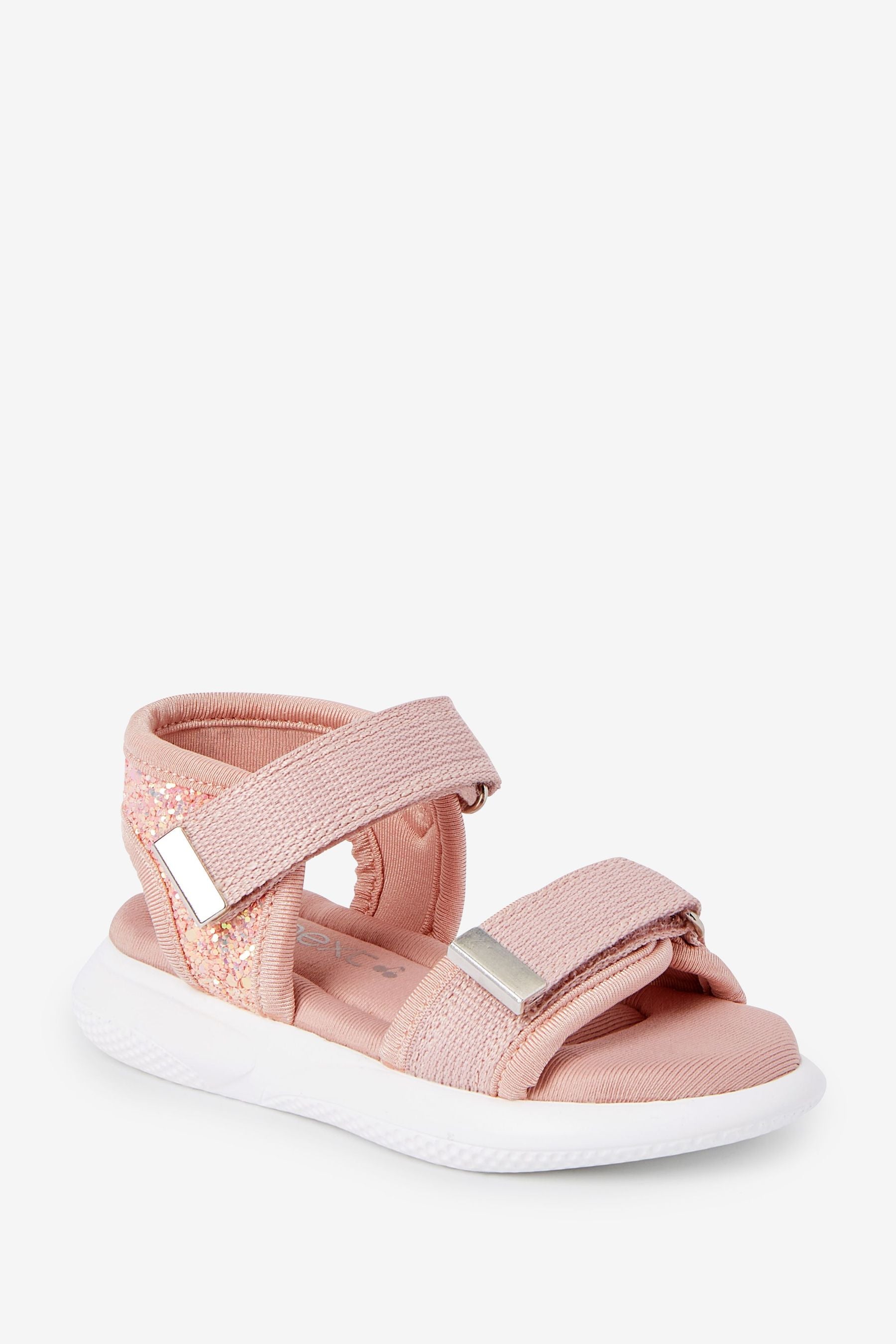 Pink Memory Foam Sporty Sandals