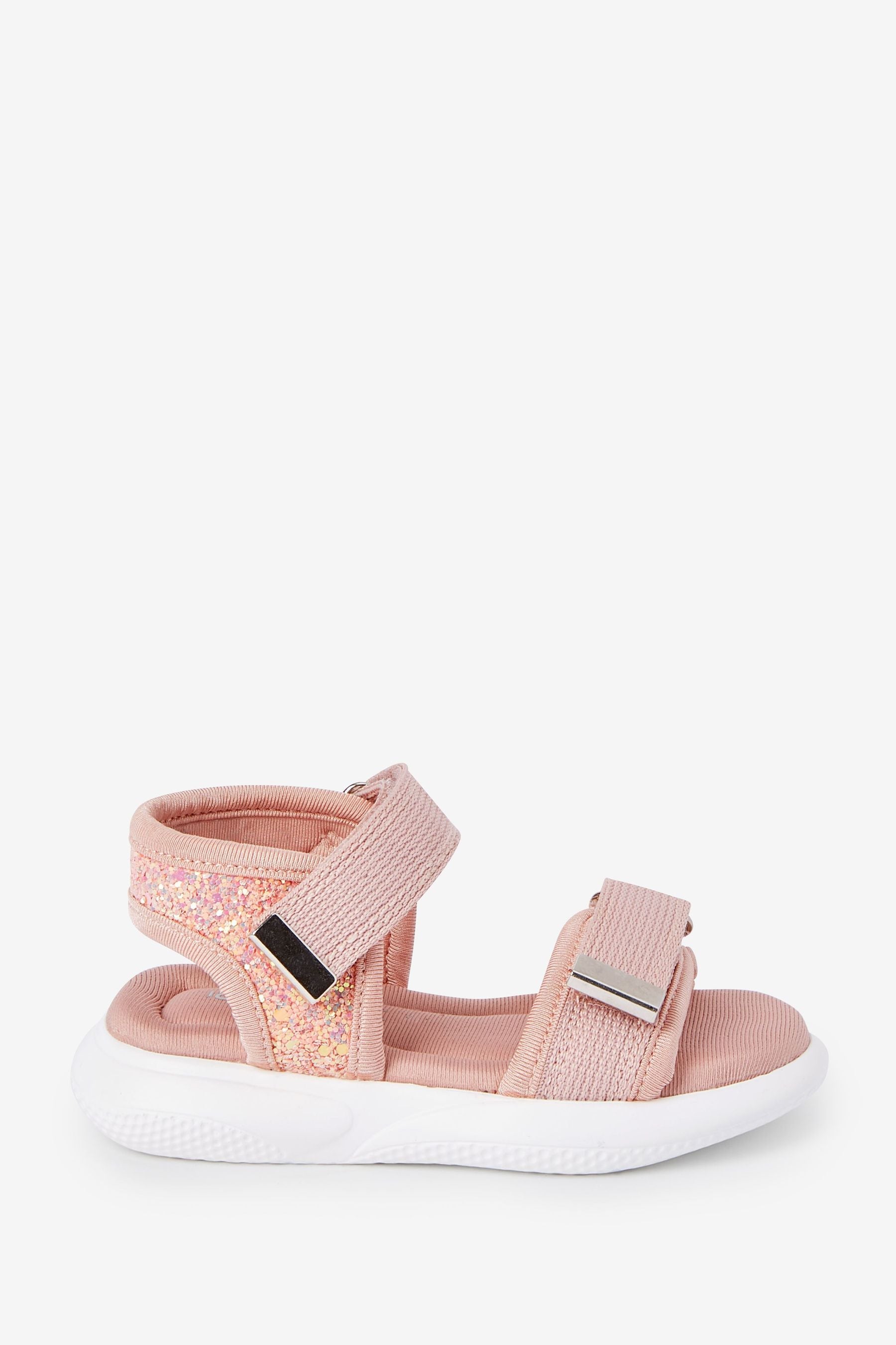 Pink Memory Foam Sporty Sandals