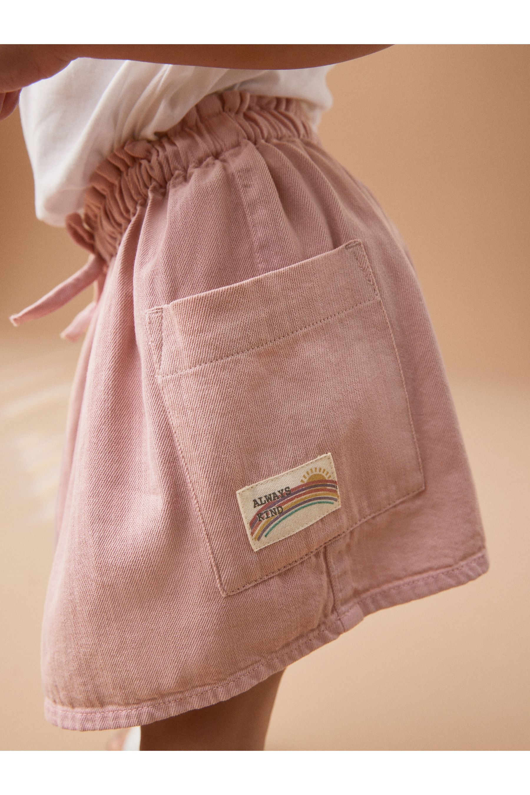 Pink Denim Skirt (3mths-7yrs)