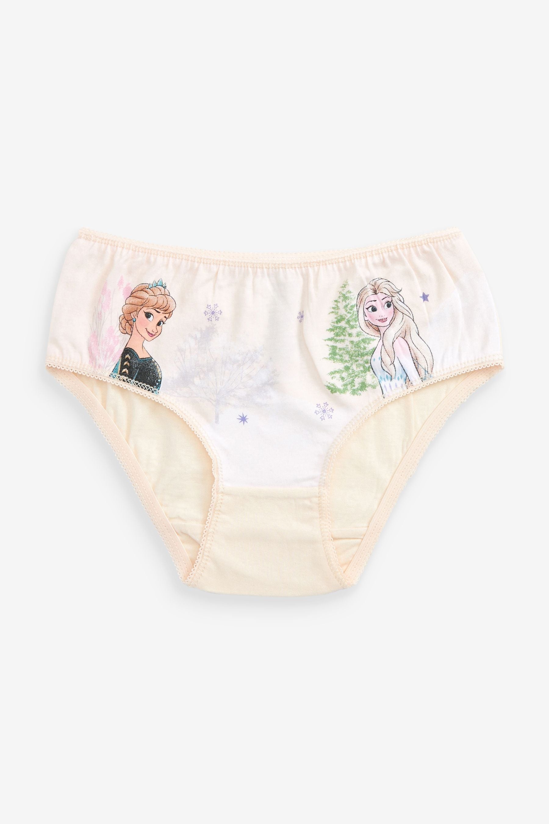 Blue /Pink 5 Pack Frozen Briefs (1.5-8yrs)