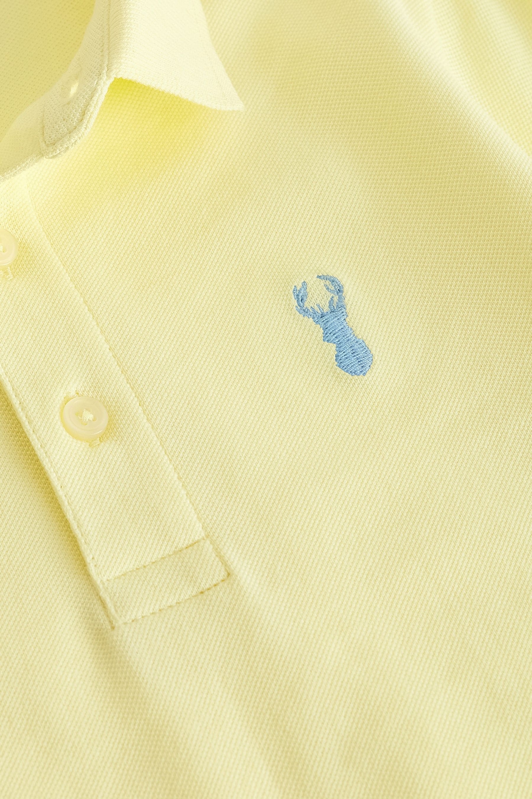 Yellow Pastel Short Sleeve Polo Shirt (3-16yrs)