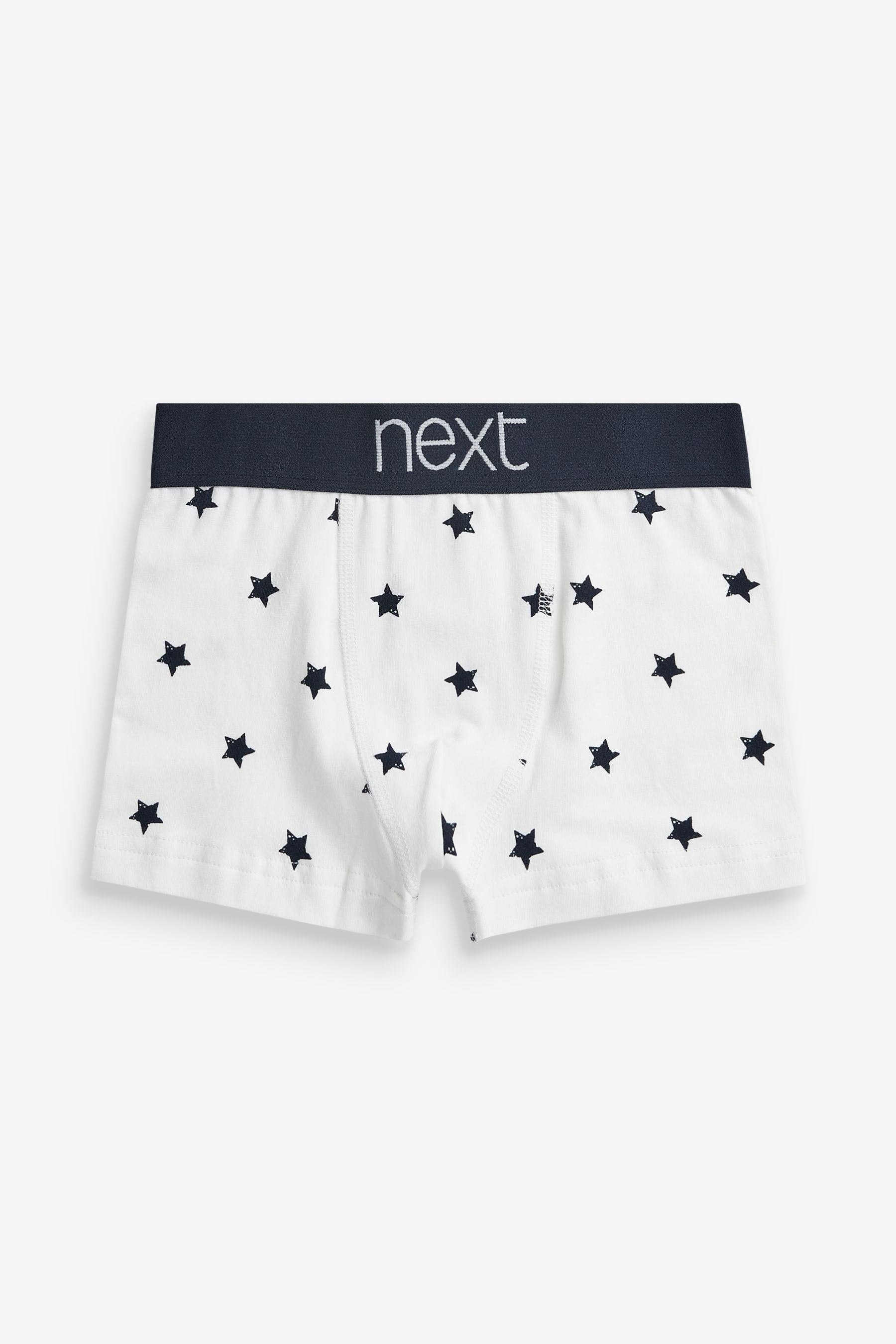 Navy/Grey Dino Star 7 Pack Trunks (2-12yrs)