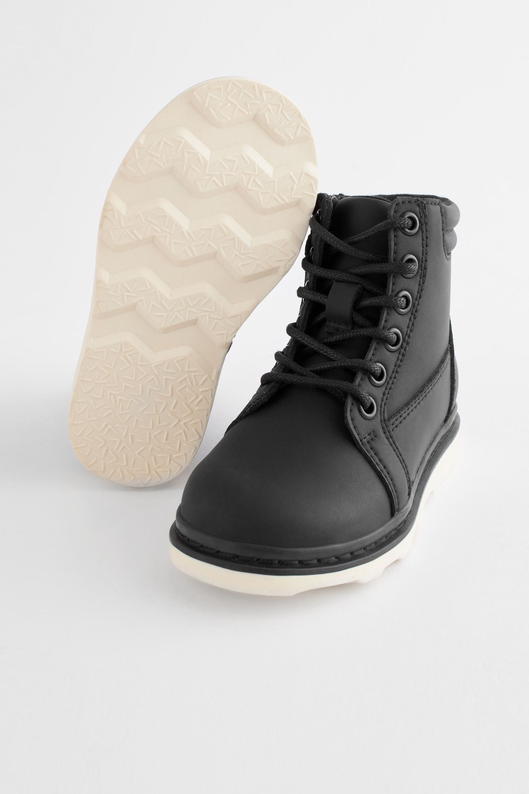 Black Utility Boots