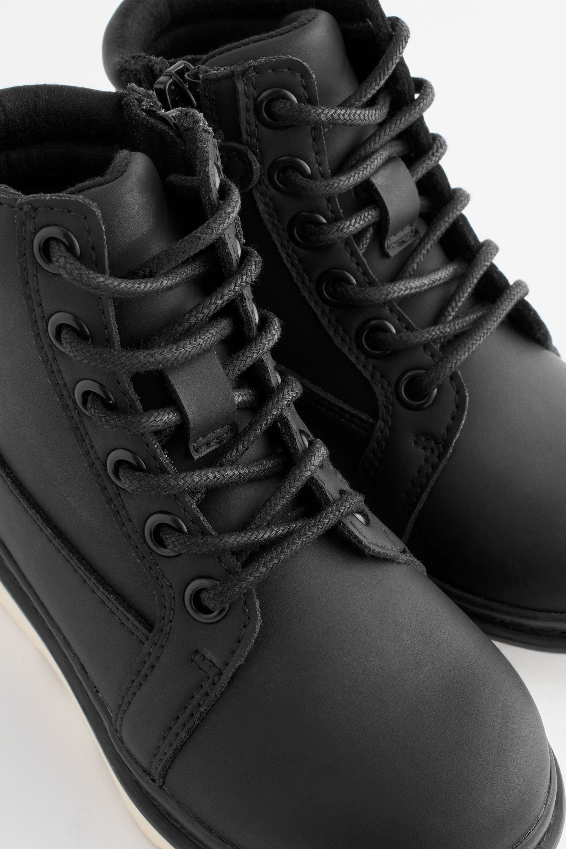 Black Utility Boots