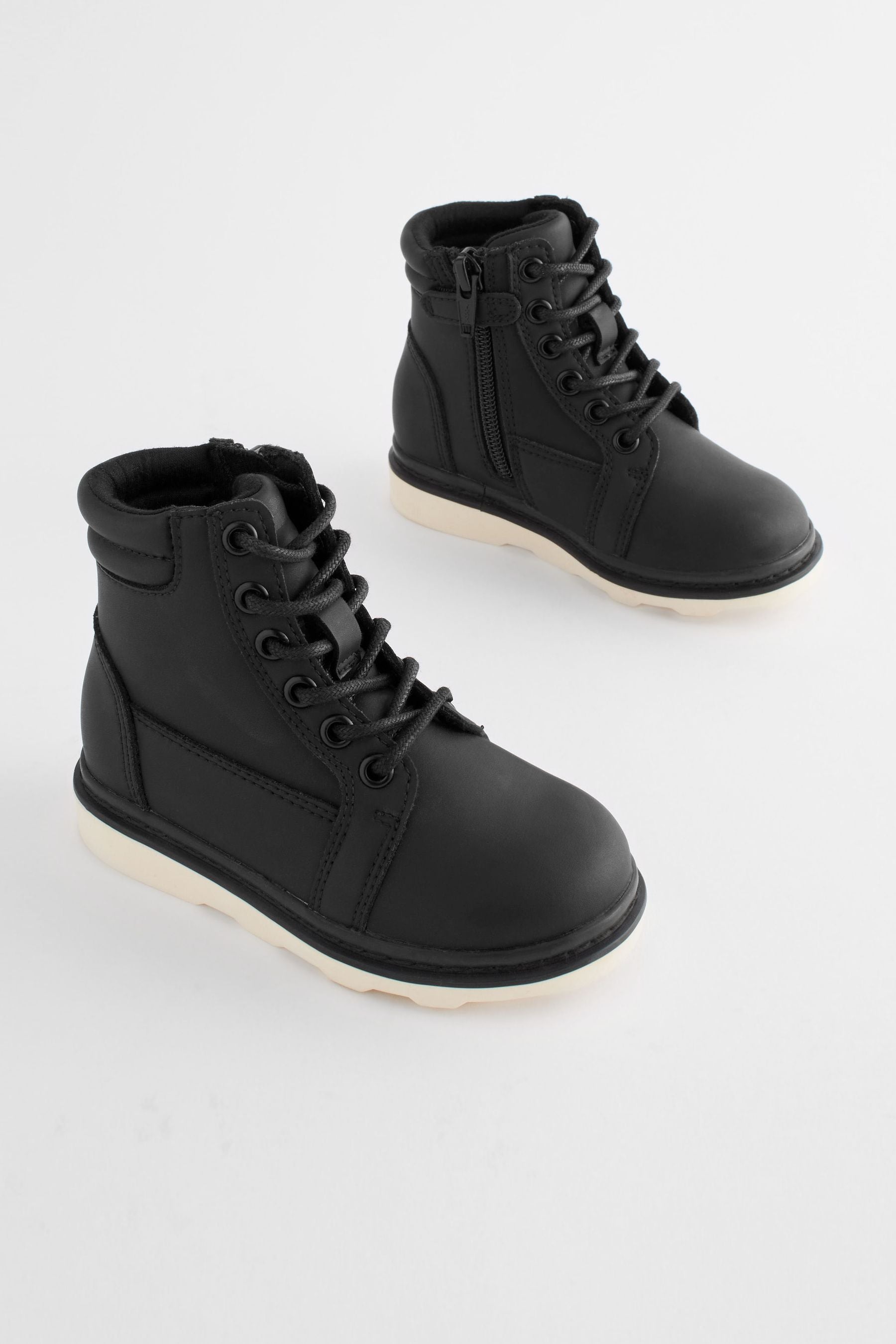 Black Utility Boots