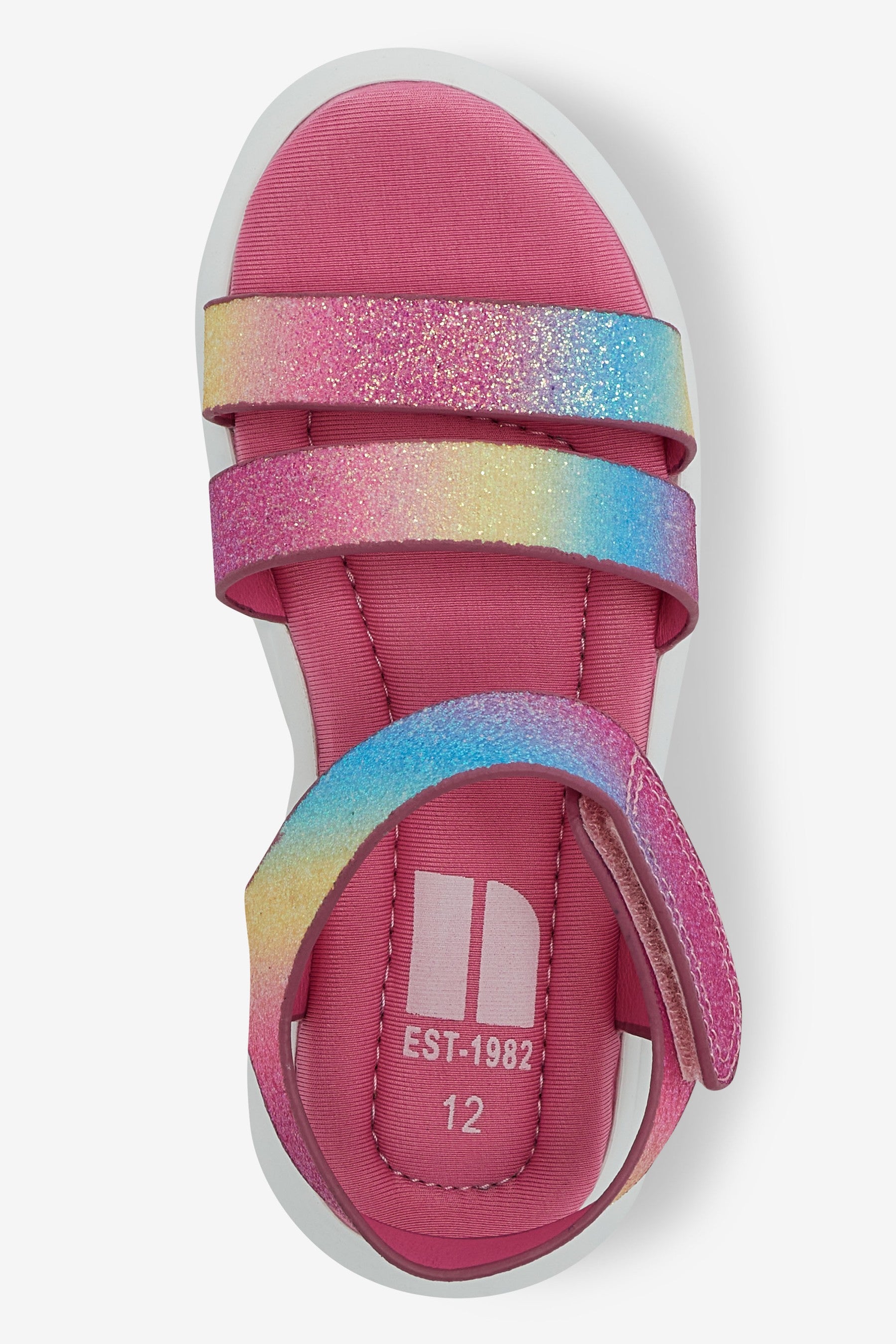 Rainbow Memory Foam Sporty Sandals