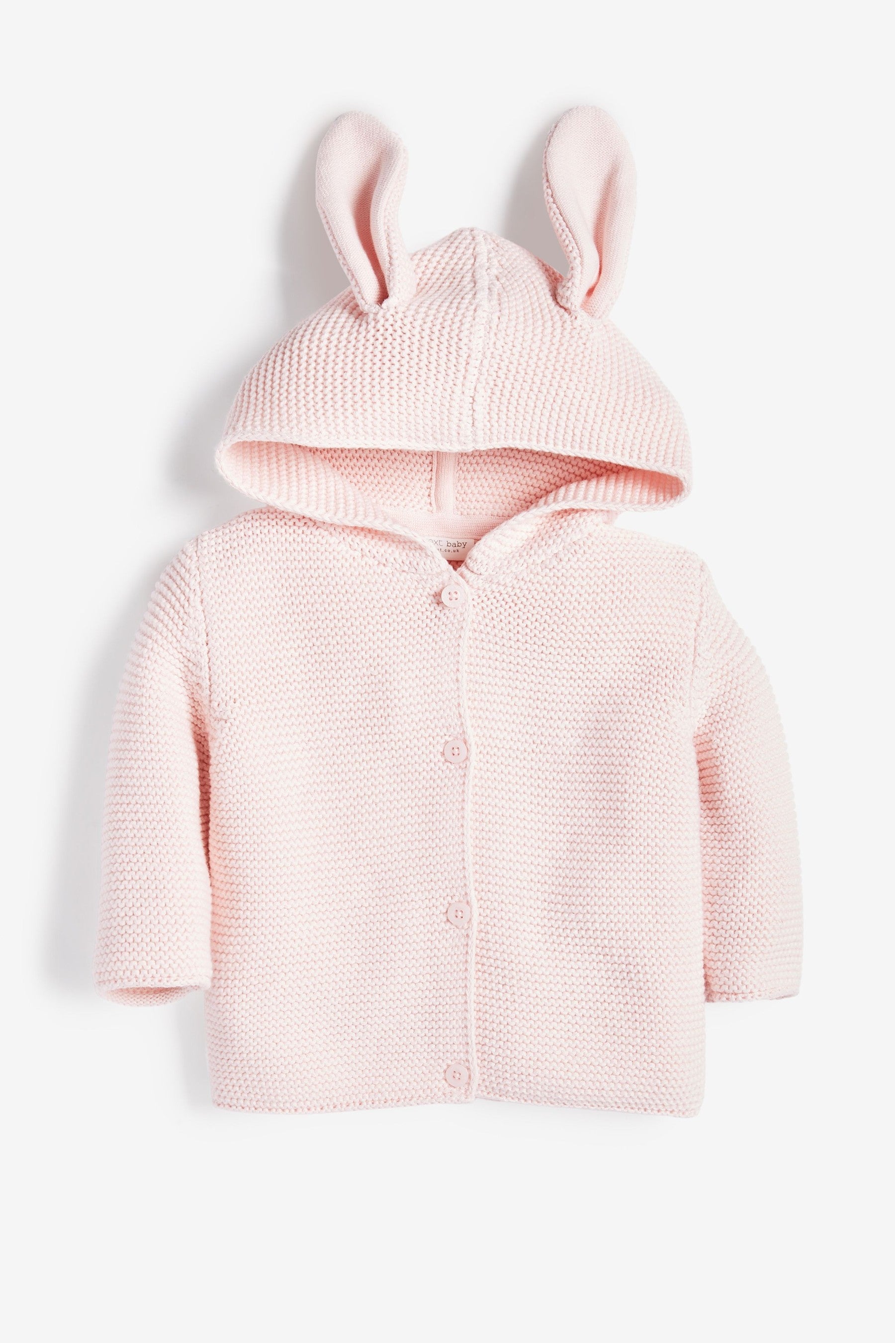 Pink Baby Ears Cardigan (0mths-2yrs)