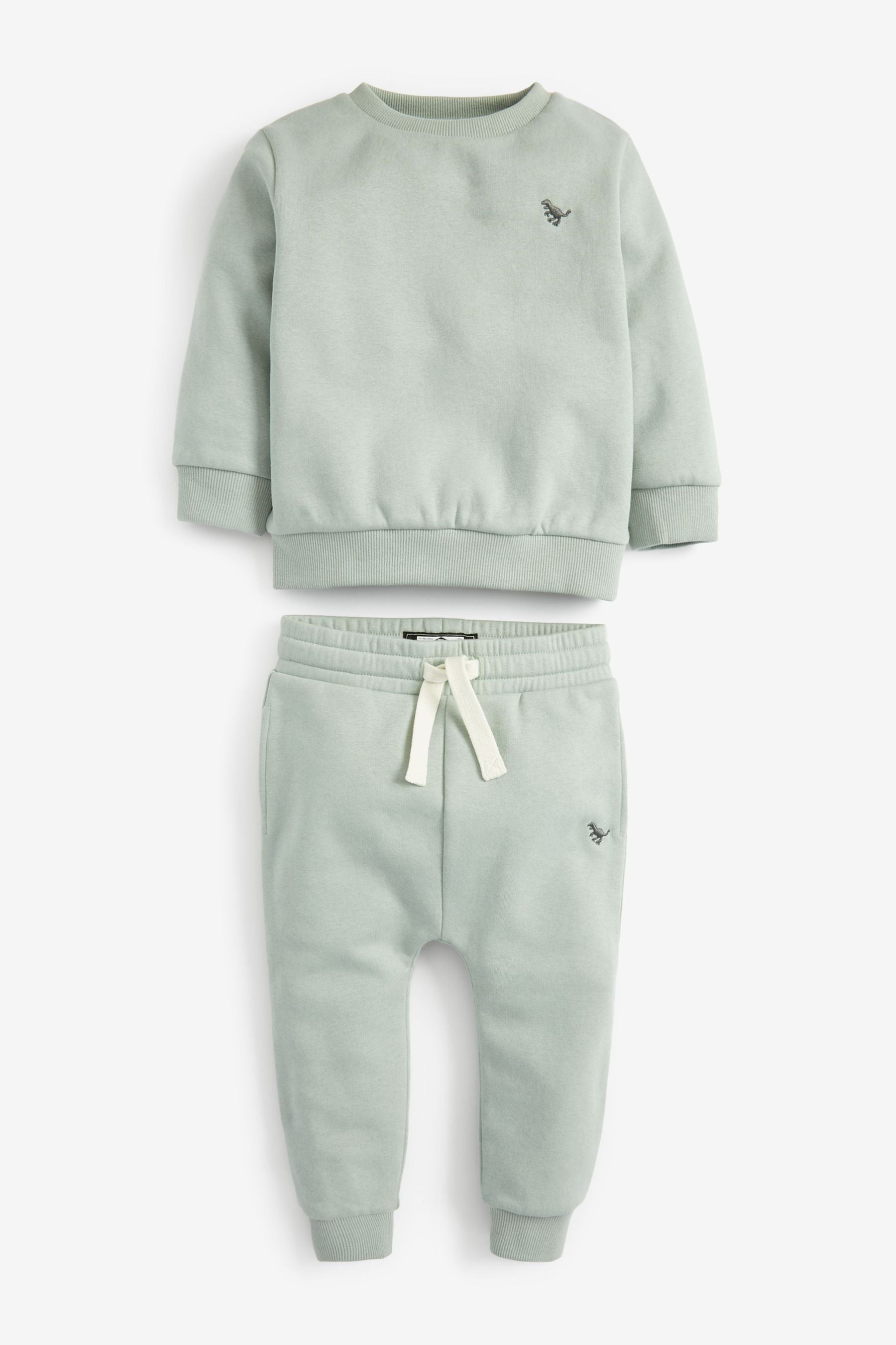 Mint Green Jersey Sweatshirt And Joggers Set (3mths-7yrs)