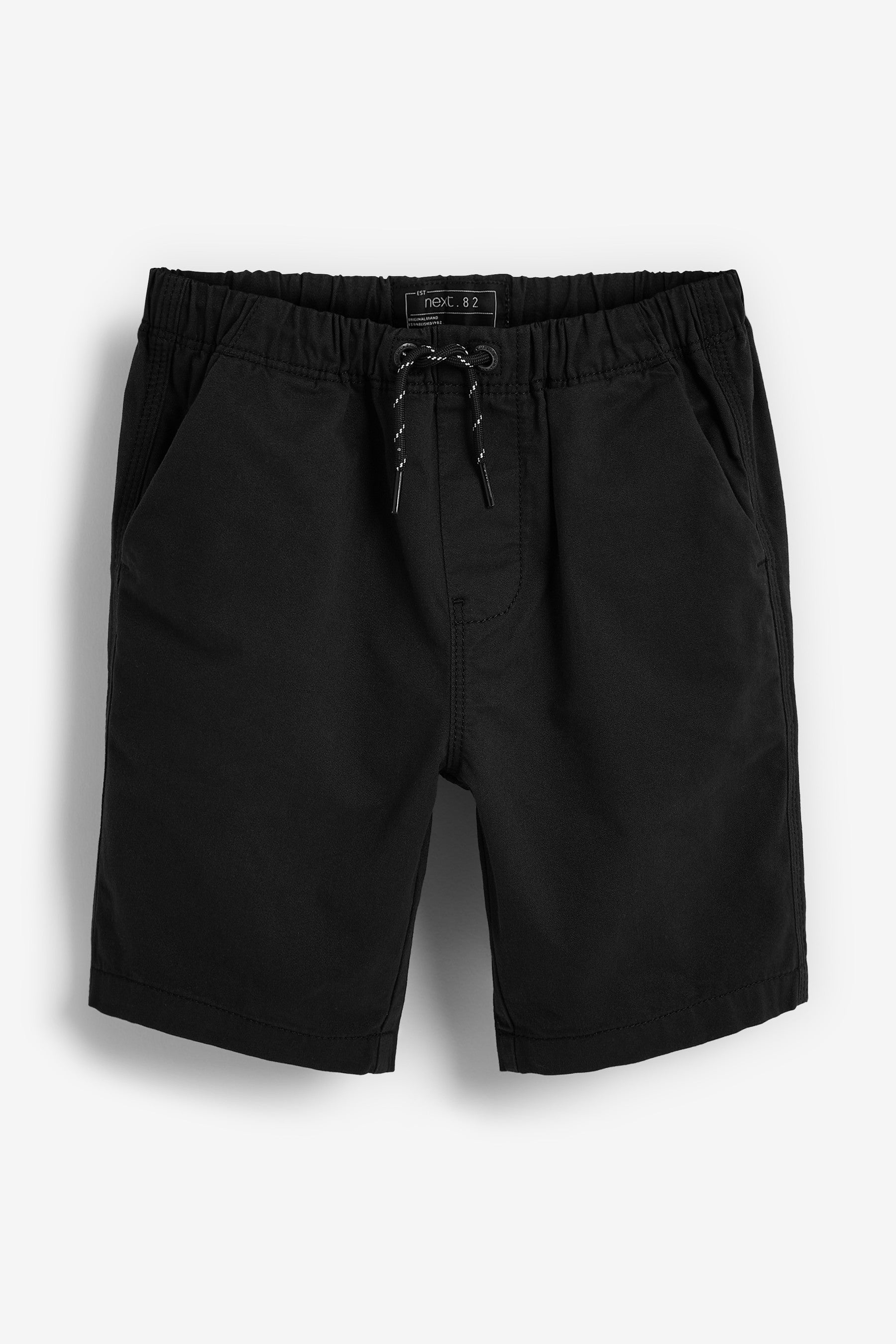 Black Pull-On Shorts (3-16yrs)