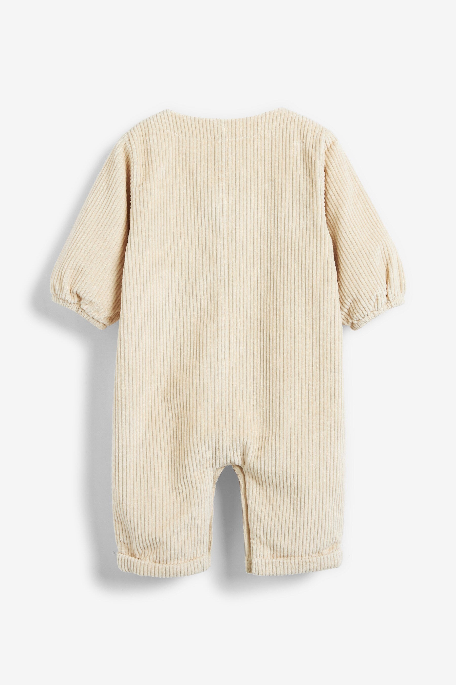 Ecru Baby Corded Romper (0mths-3yrs)