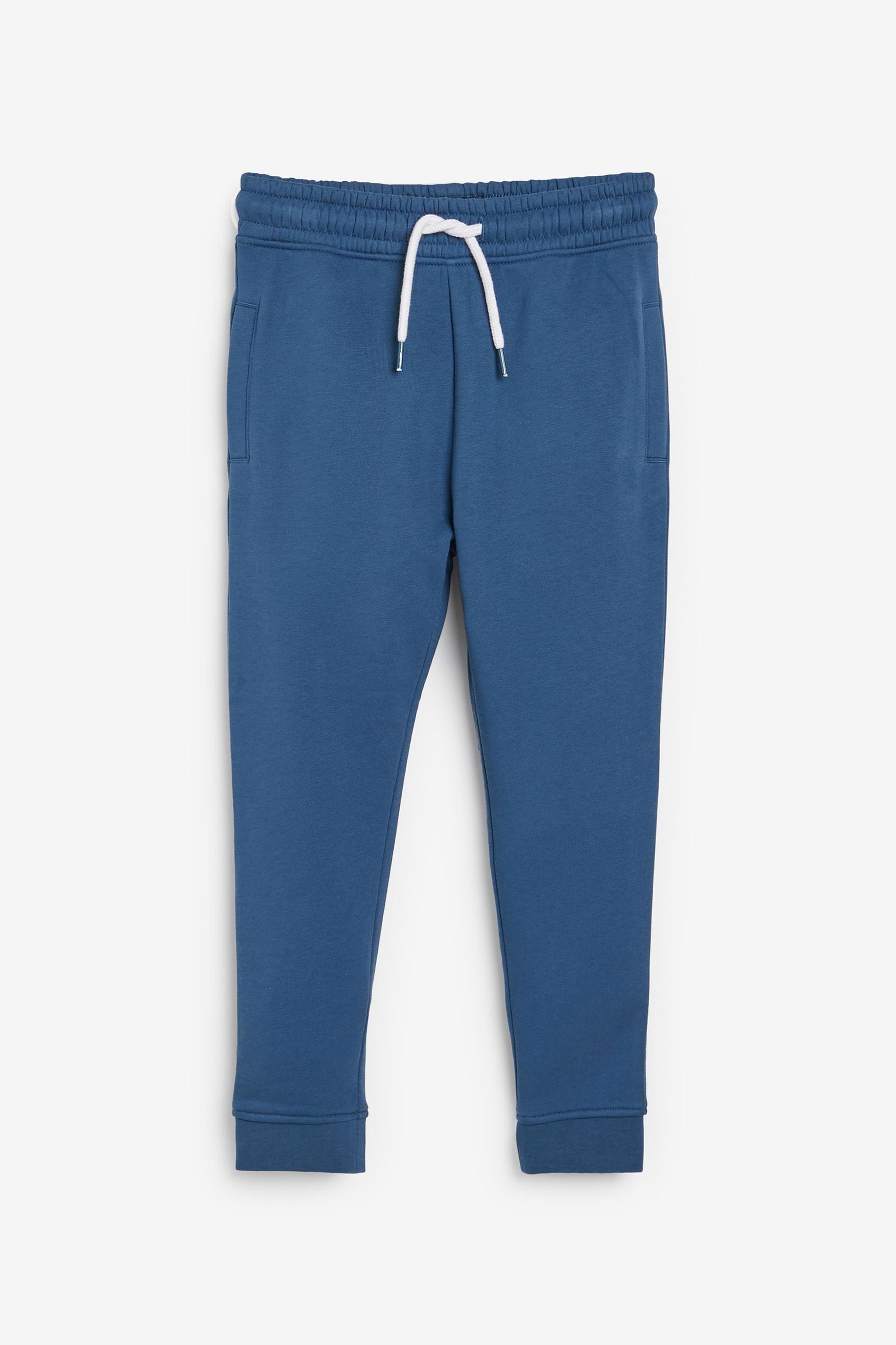 Mid Blue Cuffed Joggers (3-17yrs)