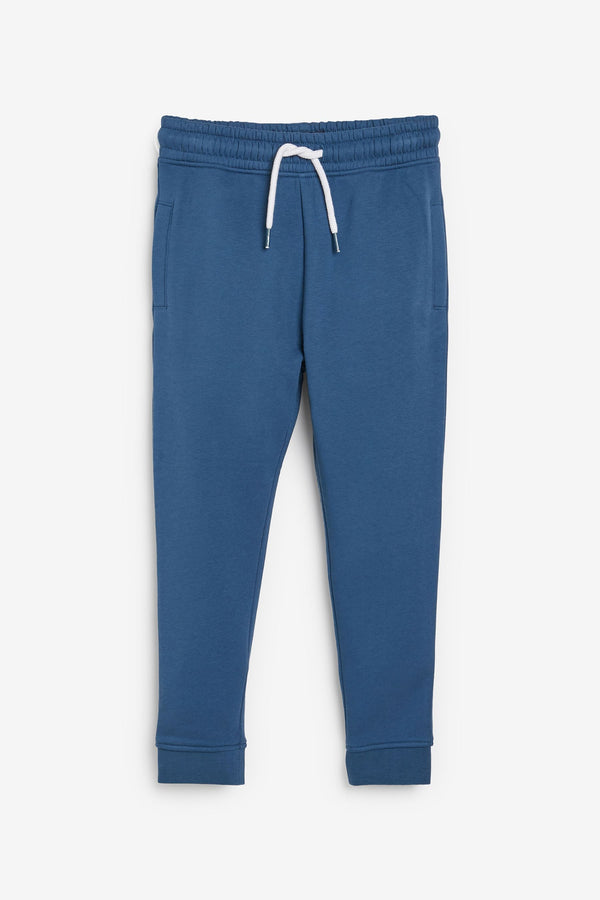 Mid Blue Cuffed Joggers (3-17yrs)