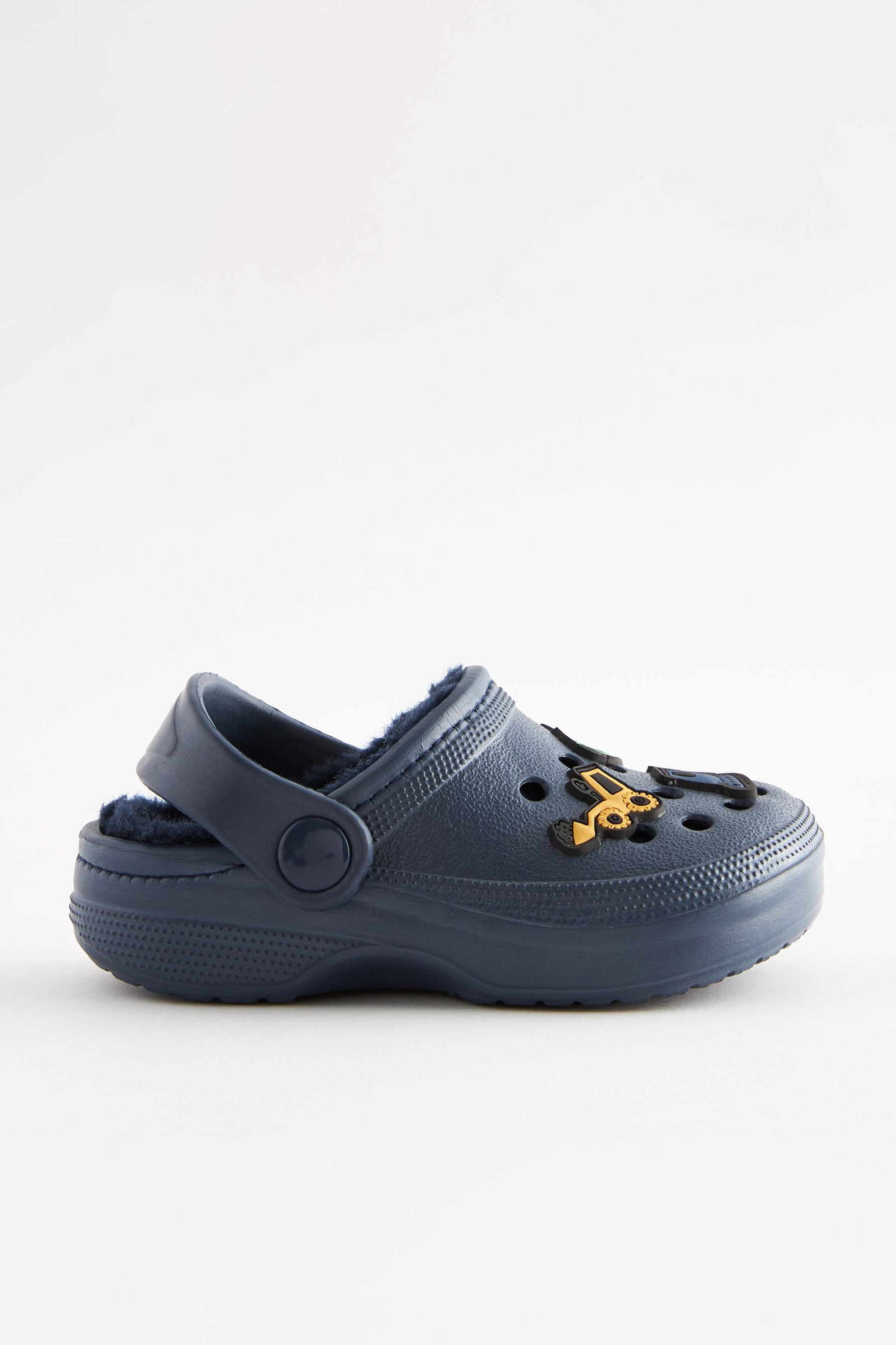 Navy Blue Digger Slipper Clogs