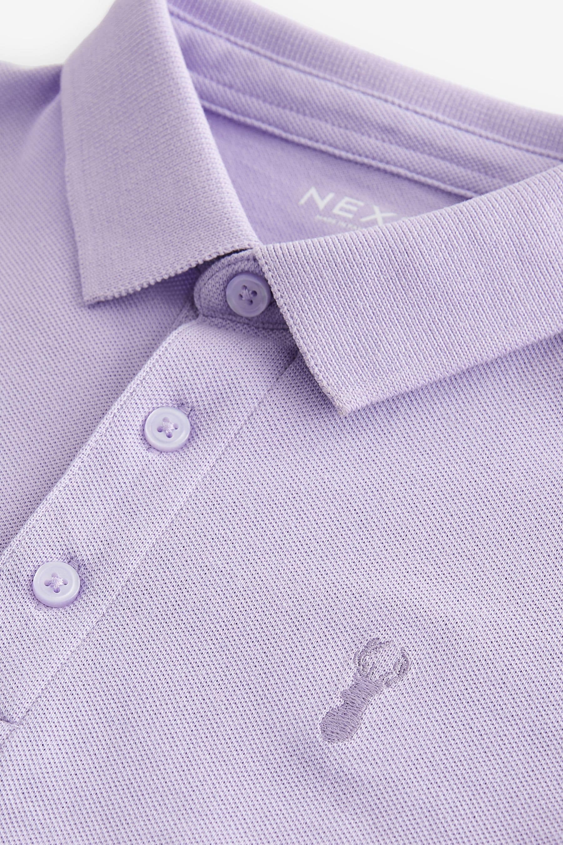 Lilac Short Sleeve Polo Shirt (3-16yrs)