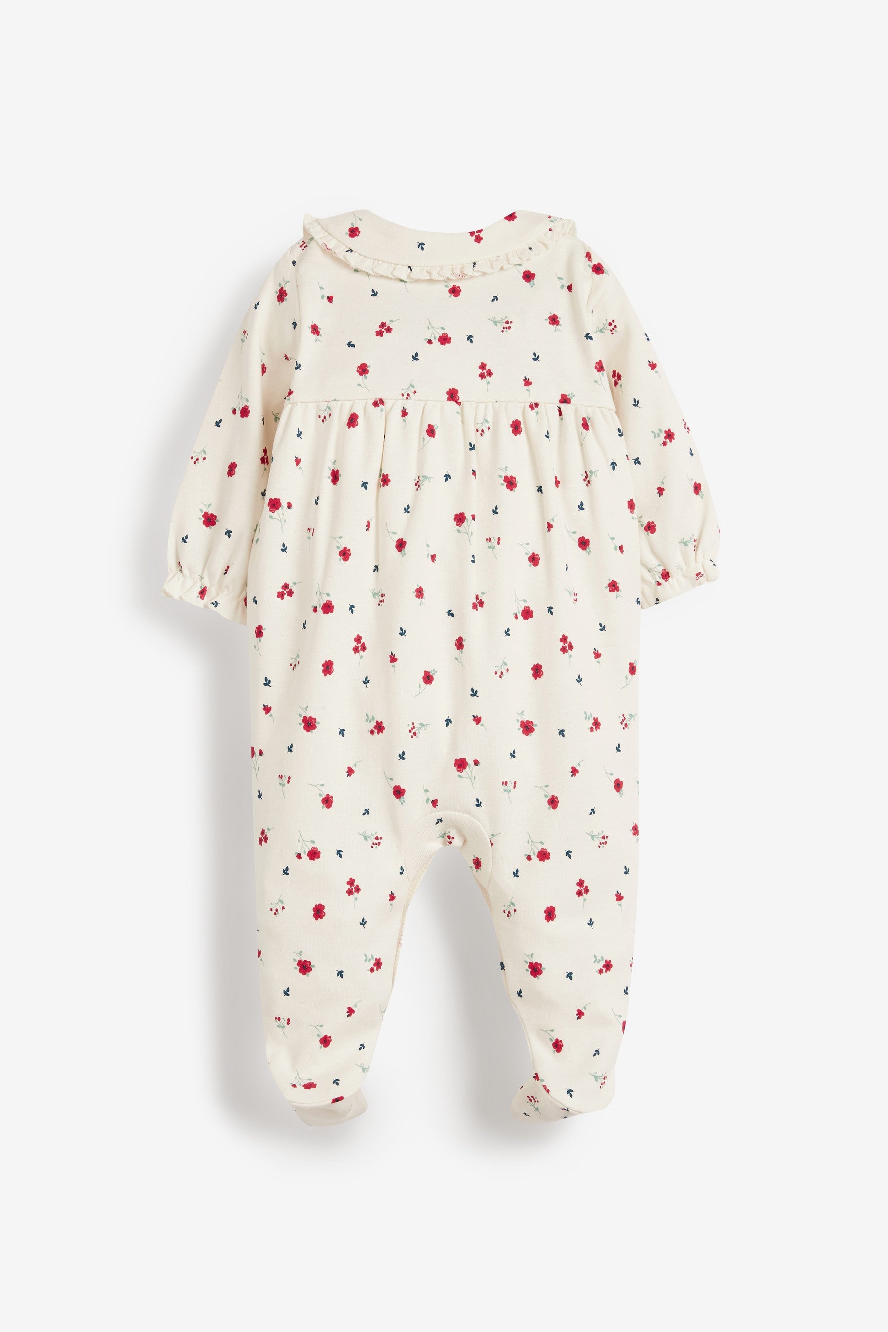 Red 2 Pack Smart Baby Sleepsuits (0mths-2yrs)