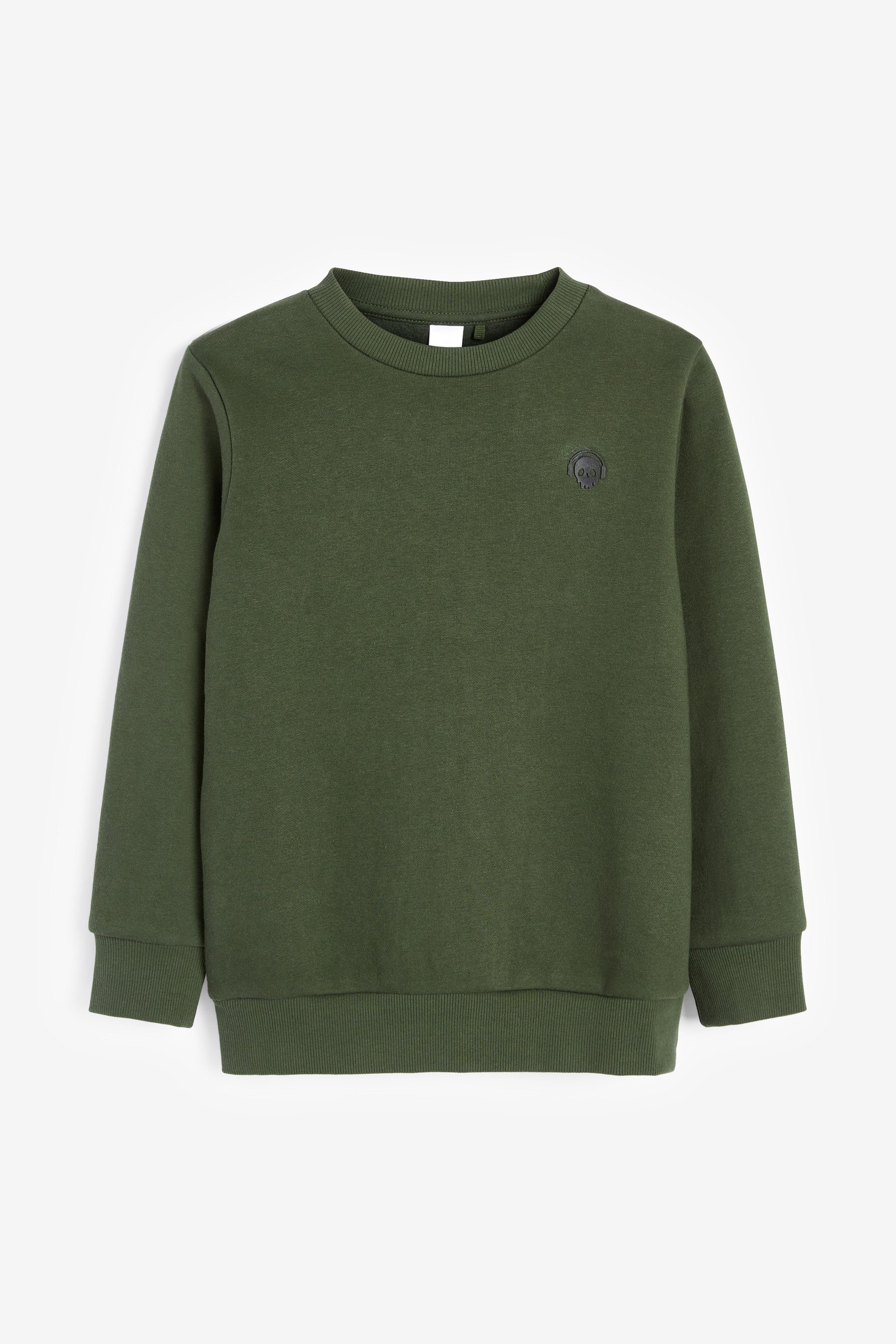 Khaki Green Sweatshirt Set Heavyweight Plain (3-16yrs)