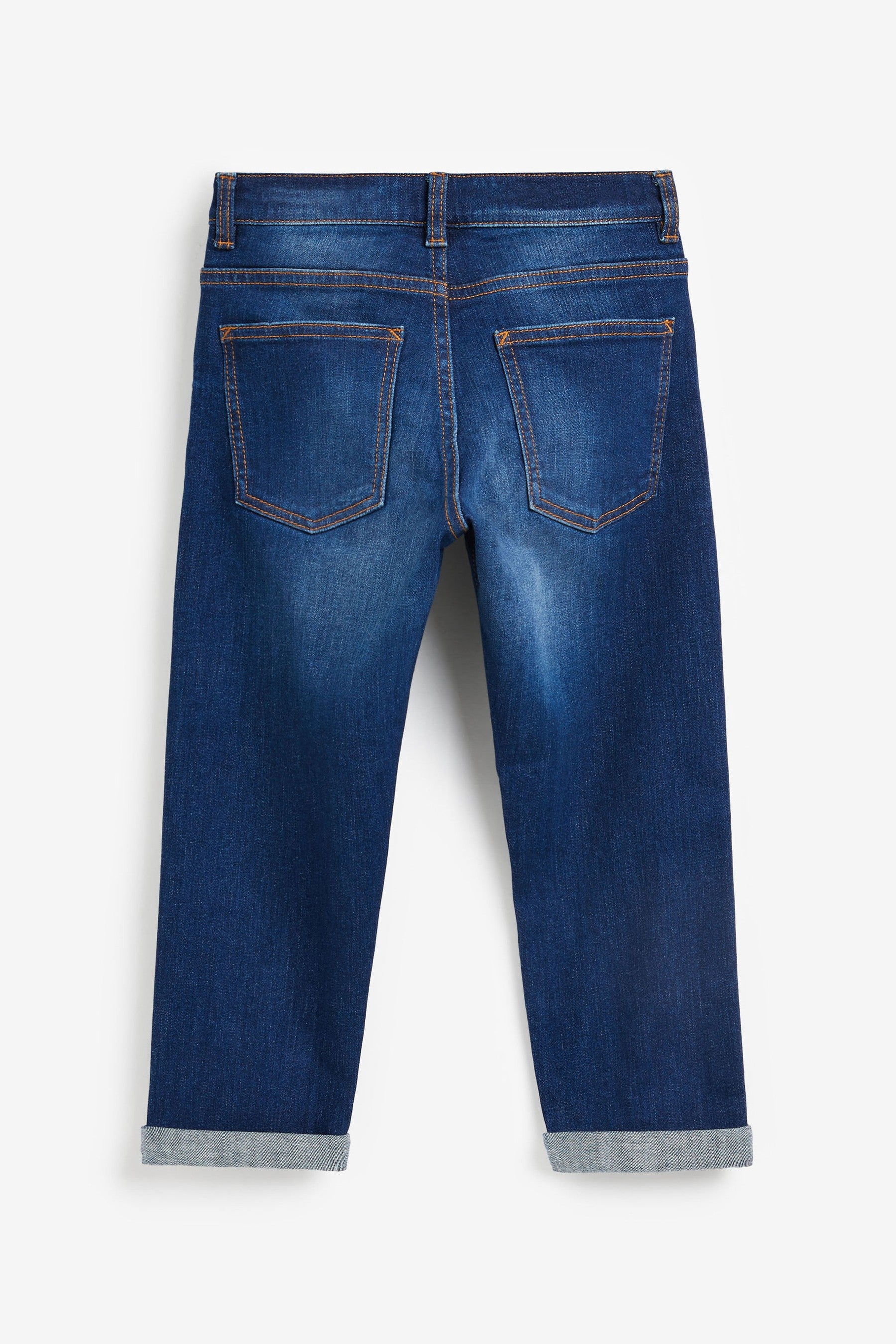 Blue Cotton Rich Stretch Jeans (3-17yrs)