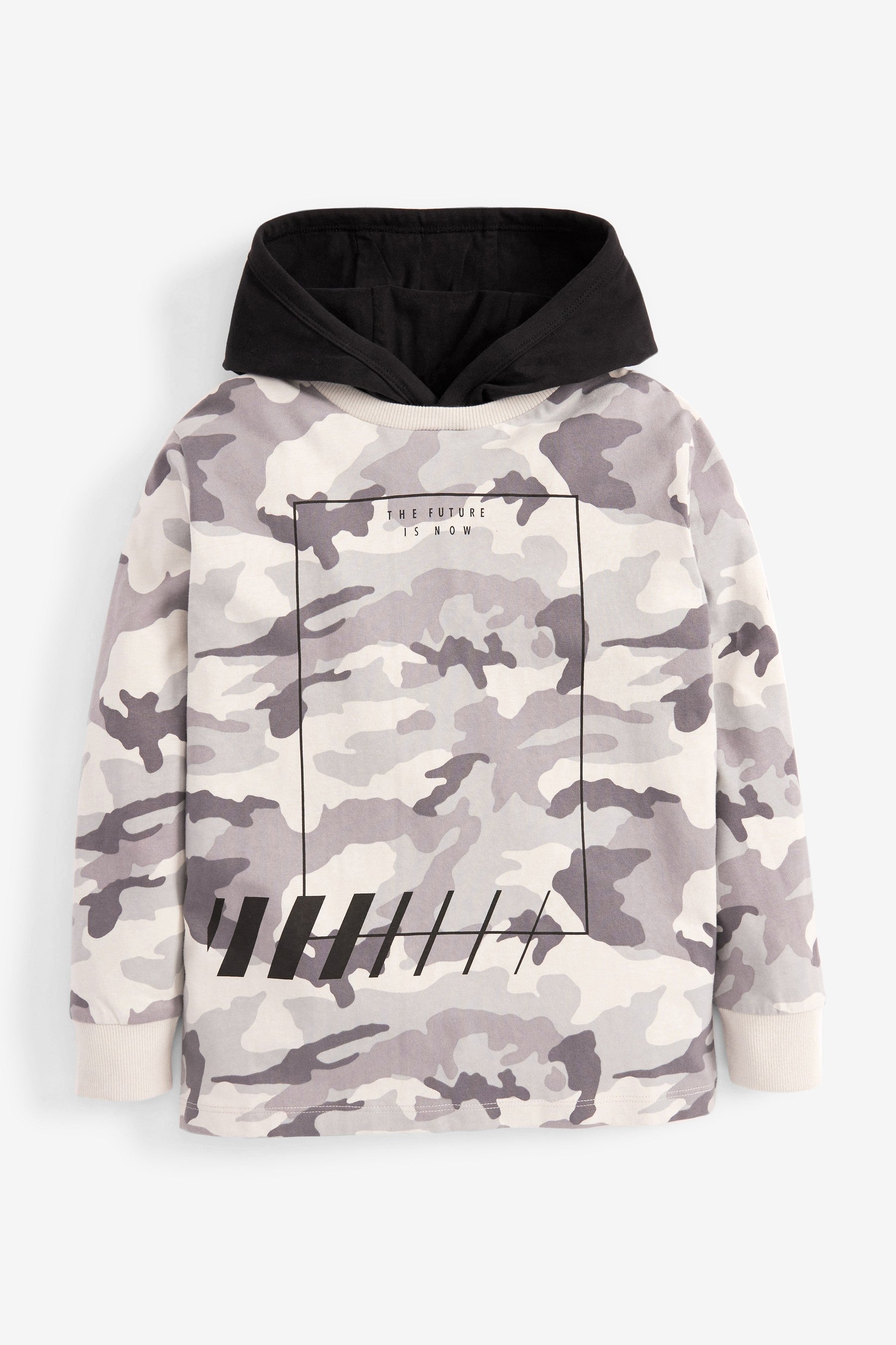 Black/Grey Camo 2 Pack Lightweight Hoodies (3-16yrs)