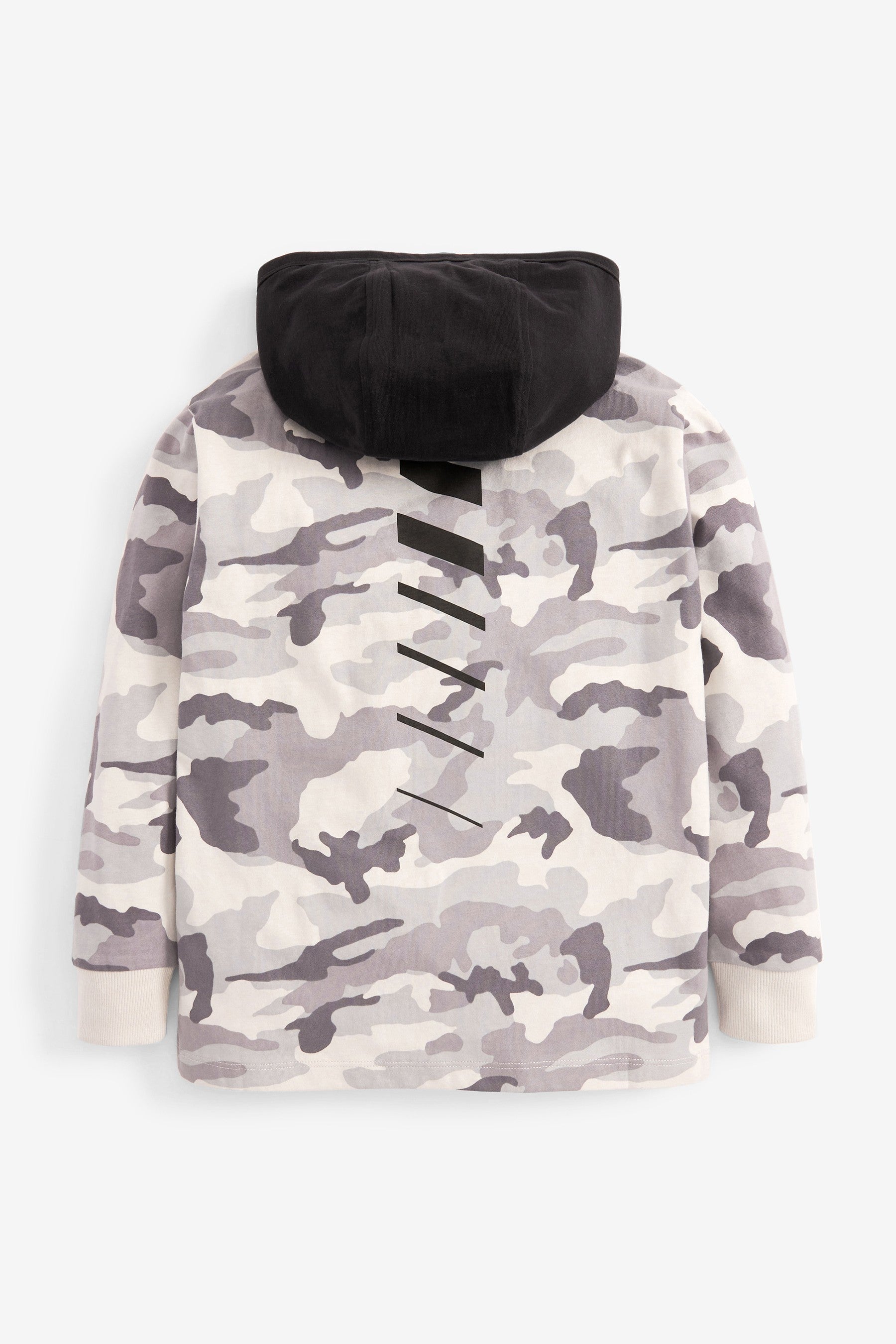 Black/Grey Camo 2 Pack Lightweight Hoodies (3-16yrs)