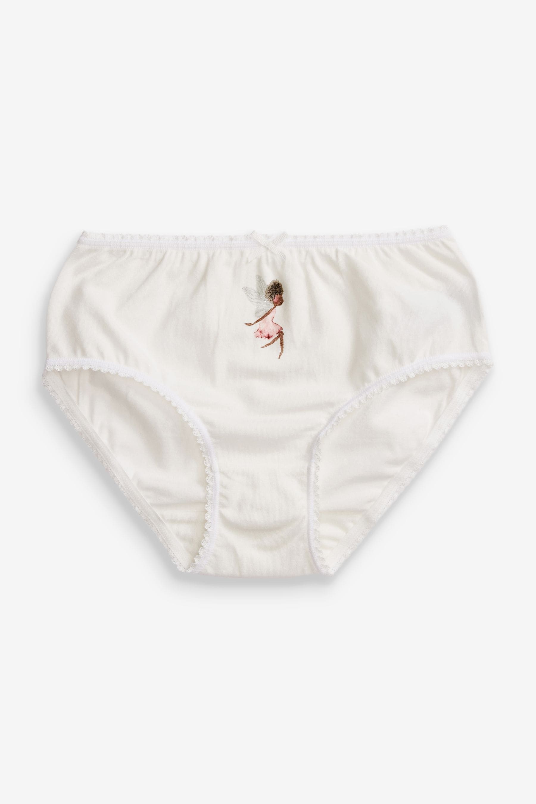 Pink/White Fairy 7 Pack Briefs (1.5-16yrs)