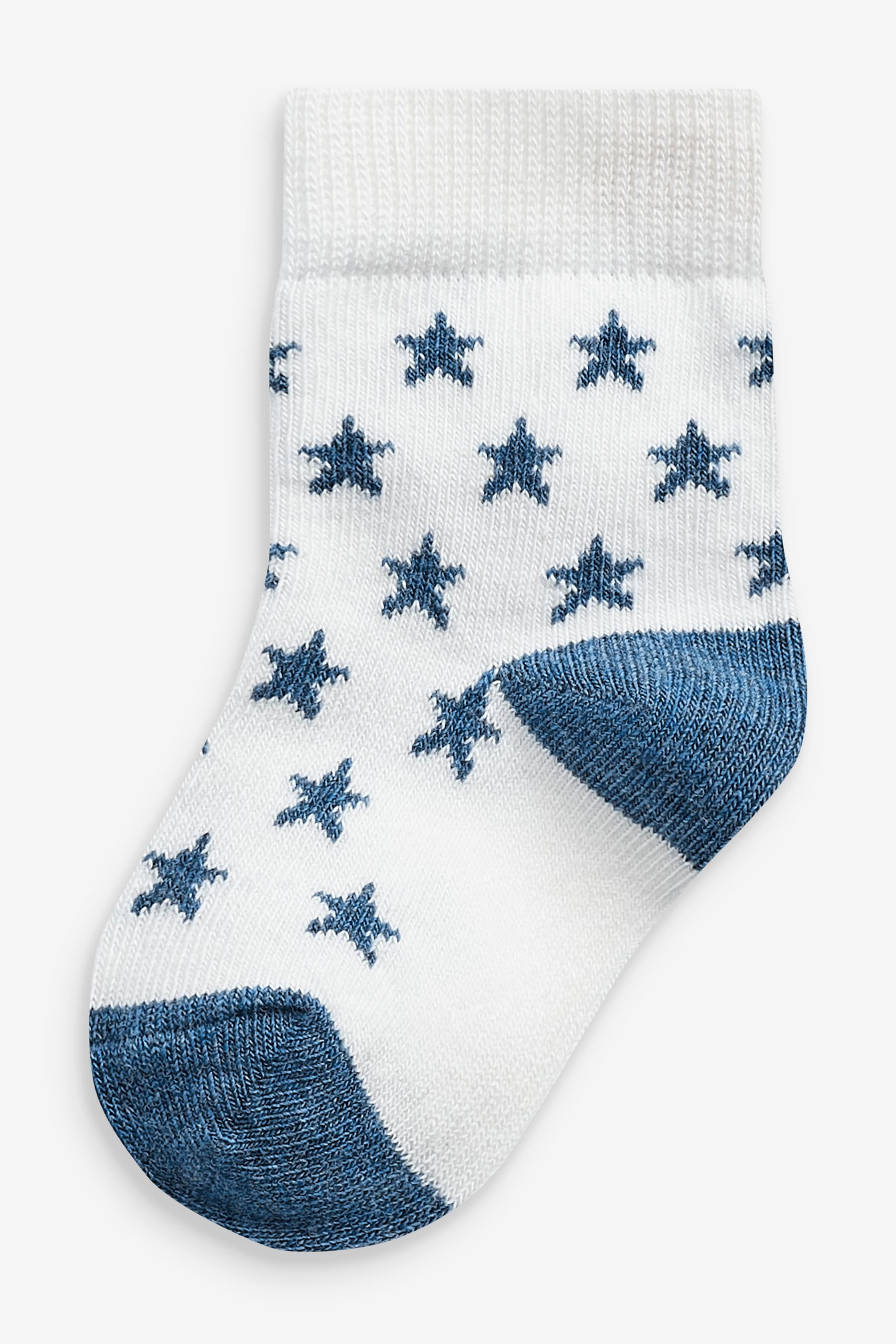 Blue Baby Socks 5 Pack (0mths-2yrs)