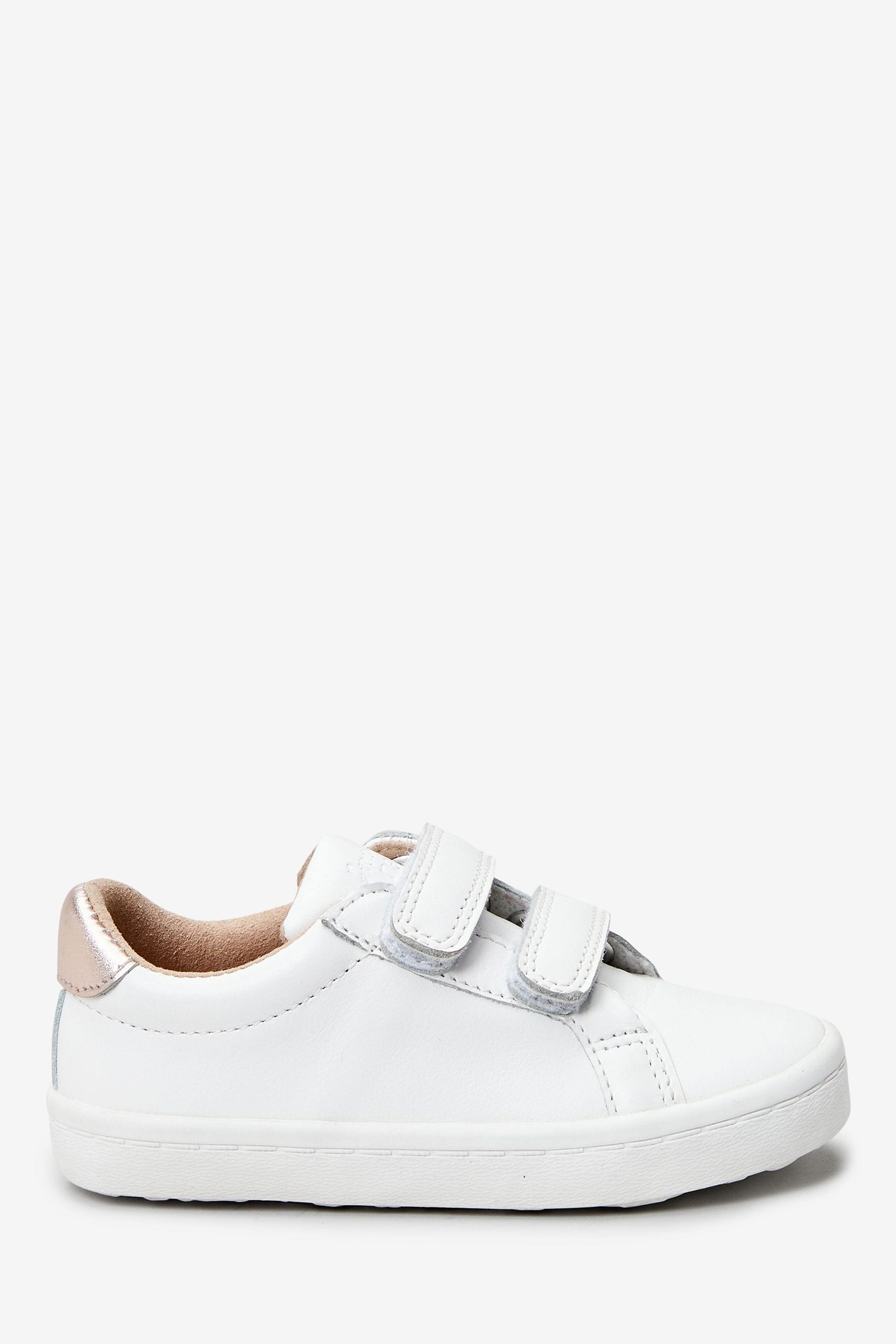 White Leather Trainers