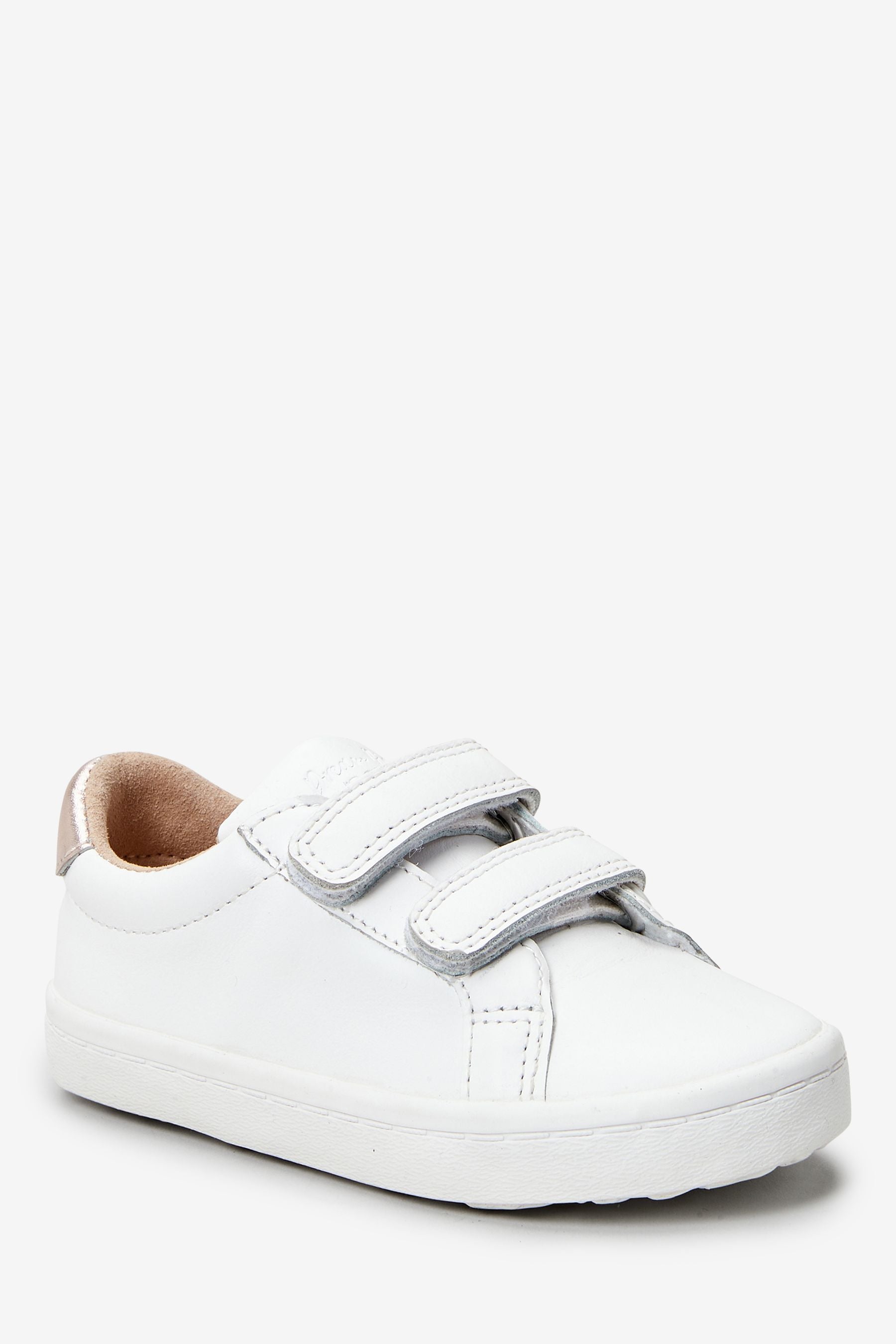 White Leather Trainers